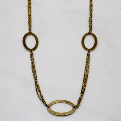 14k Yellow Gold Necklace | 17