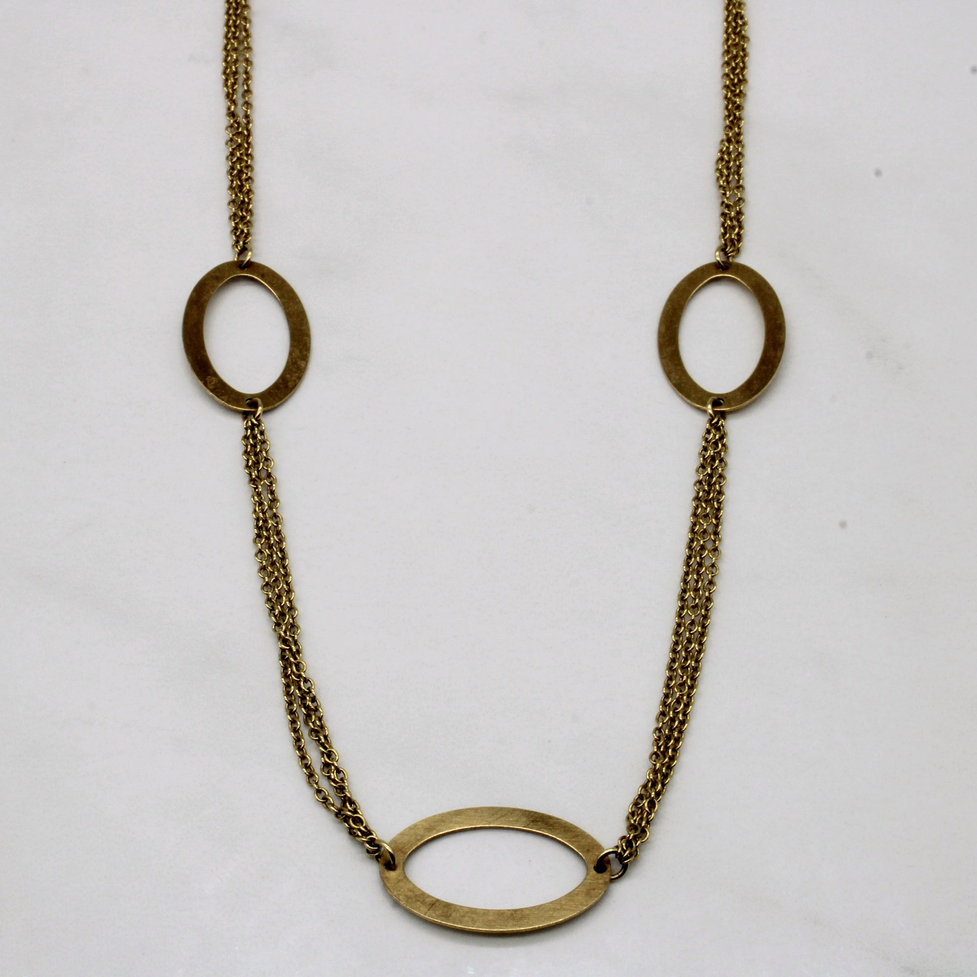 14k Yellow Gold Necklace | 17