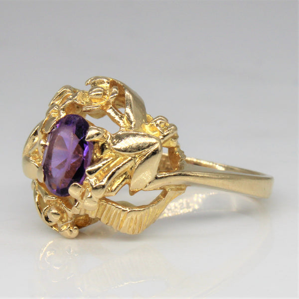 Amethyst Cocktail Ring | 0.50ct | SZ 5.75 |