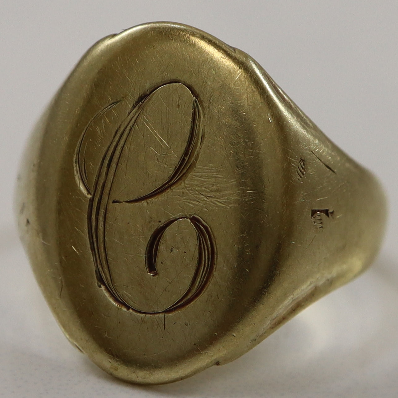 Initial 'C' Signet Ring | SZ 6.75 |