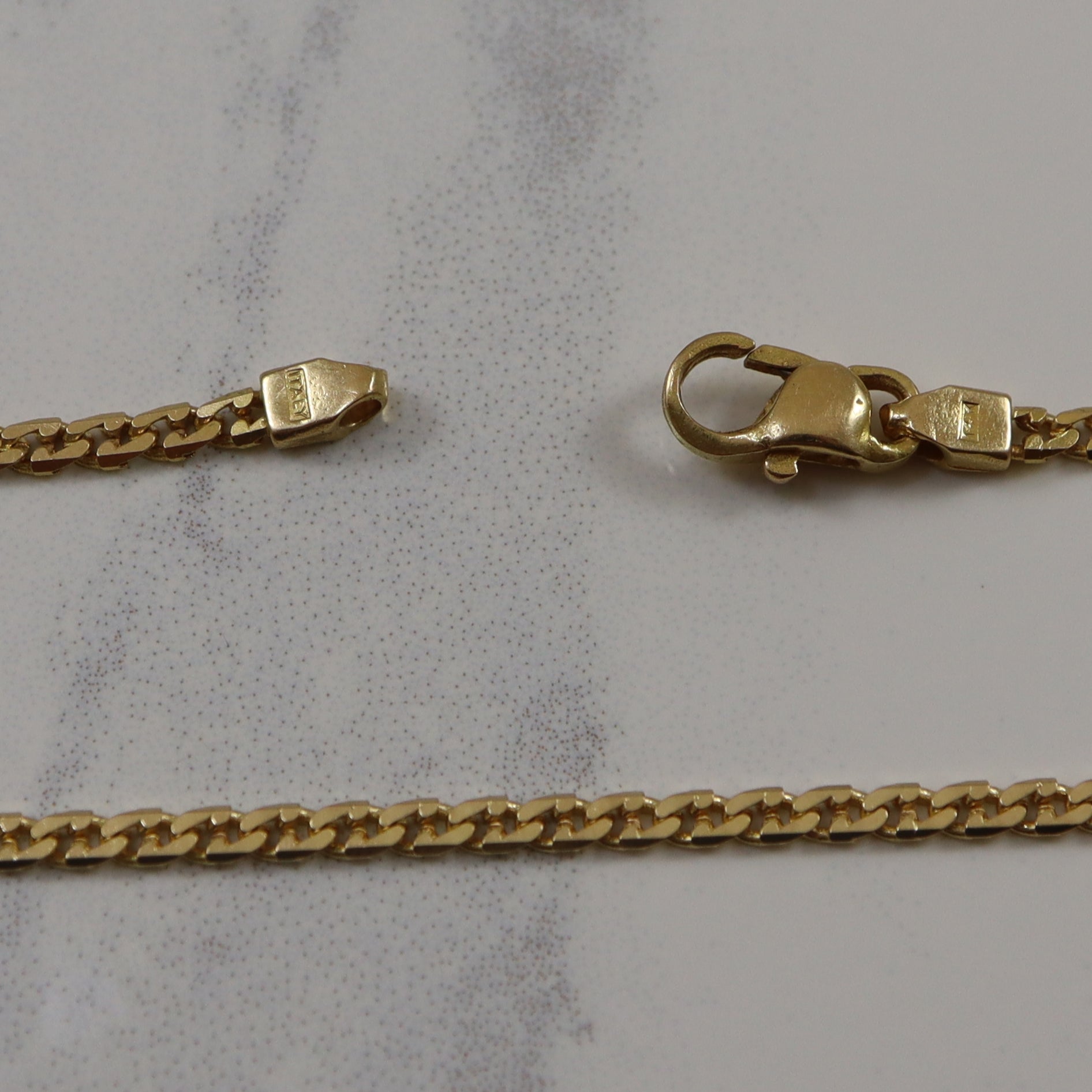 14k Yellow Gold Modified Anchor Chain | 29.5