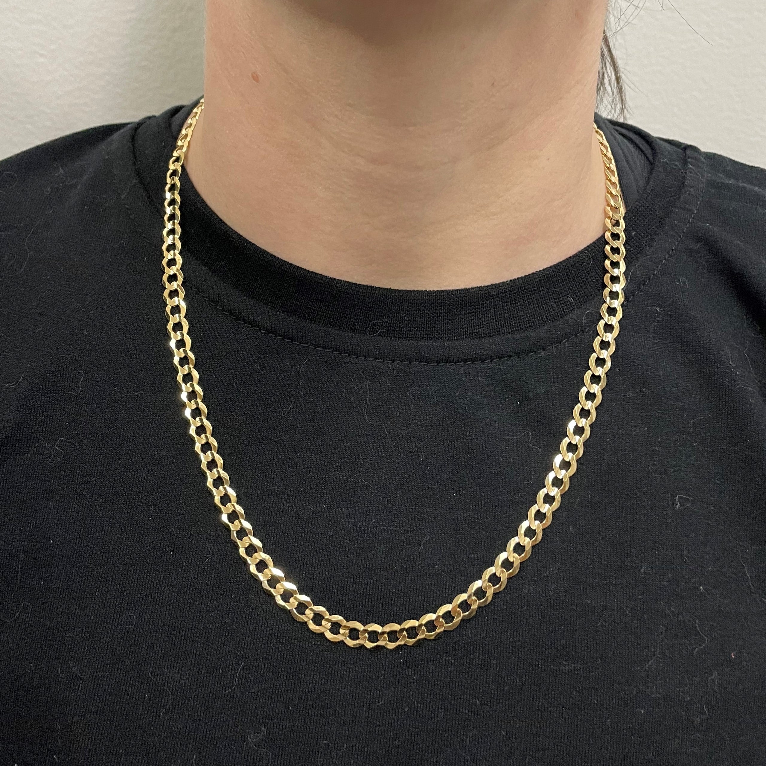 14k Yellow Gold Cuban Chain | 20" |