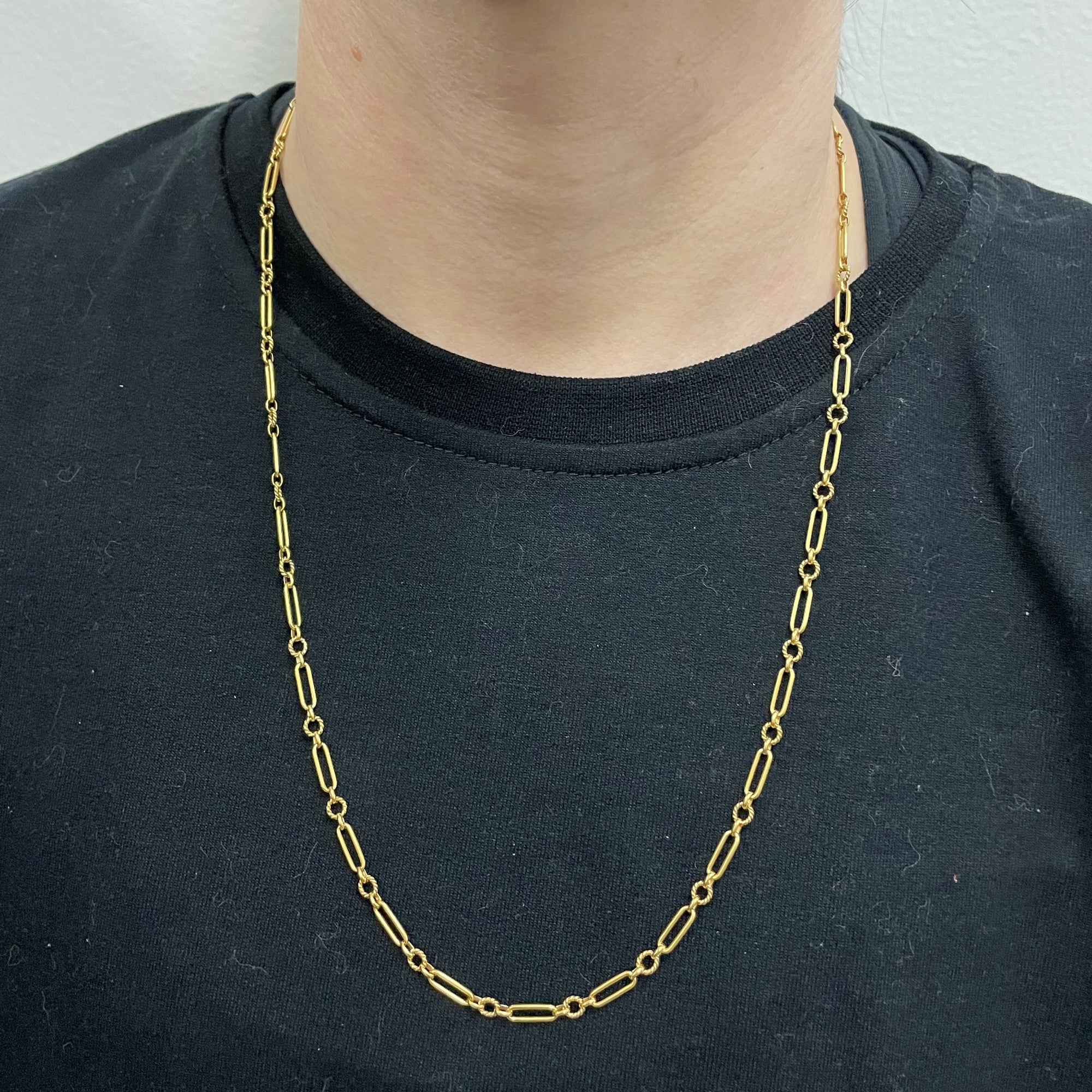 Mens portuguese hot sale gold chains