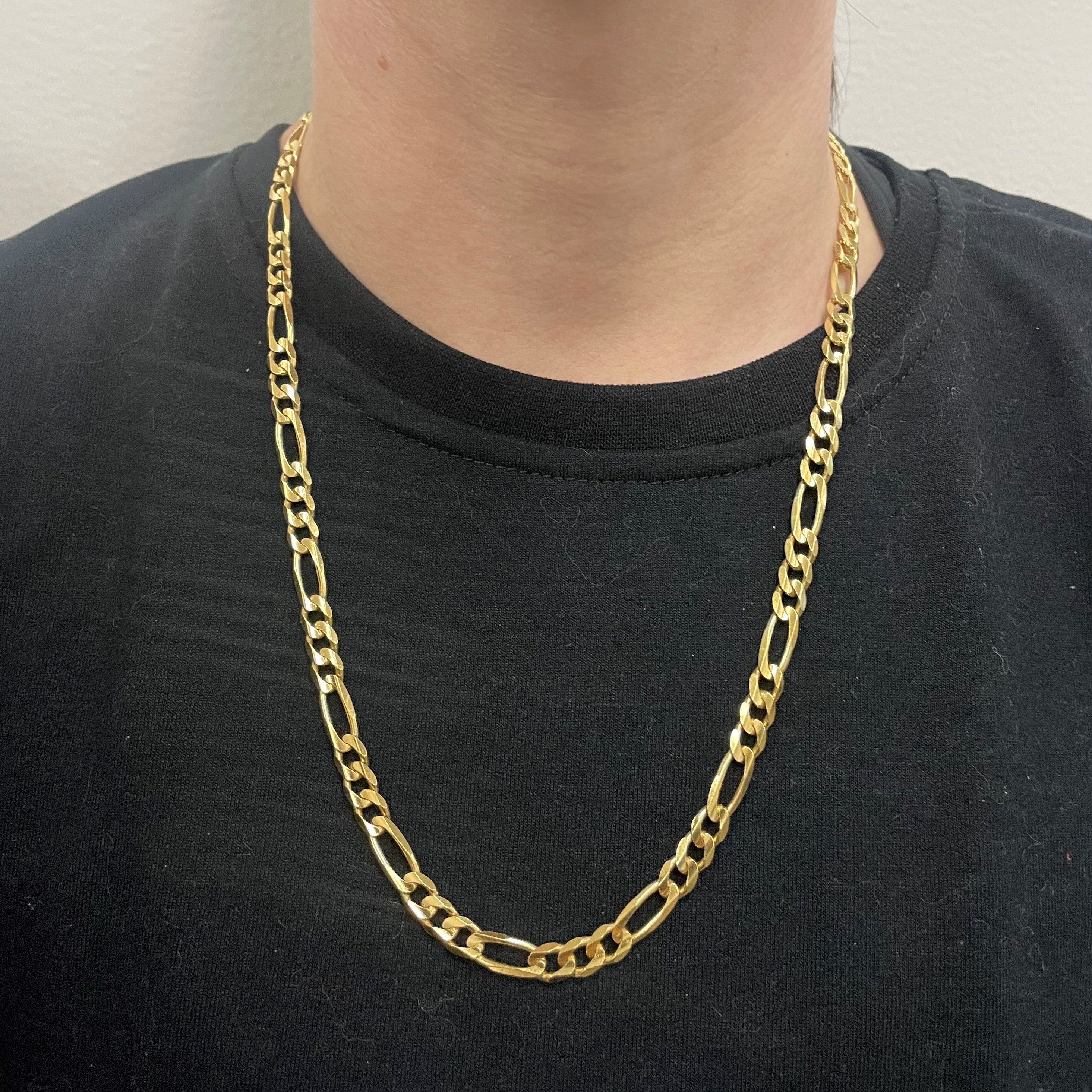 14k Yellow Gold Figaro Chain | 20" |