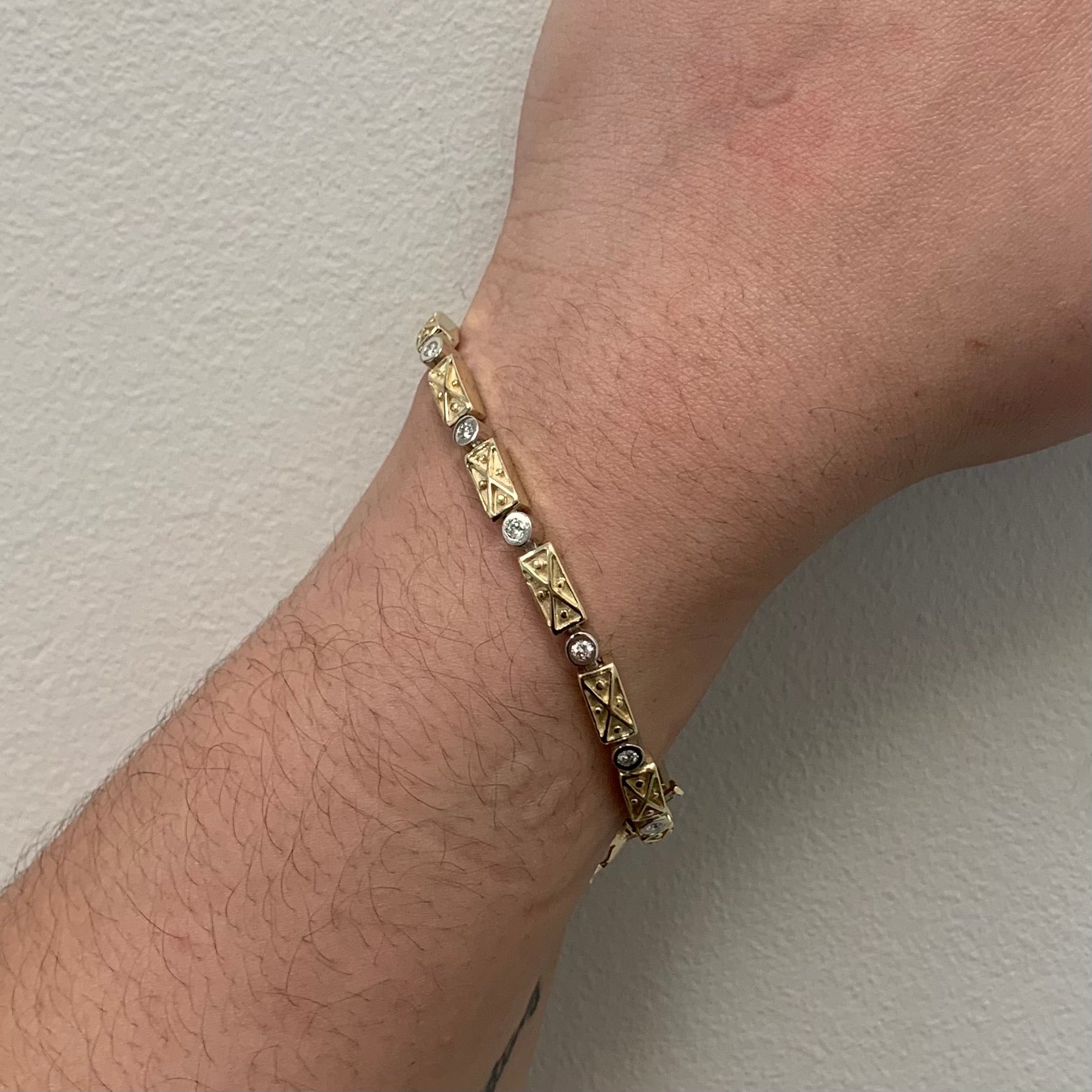 Bracelet unique serti de diamants | 0,52 ct | 7,5" | 