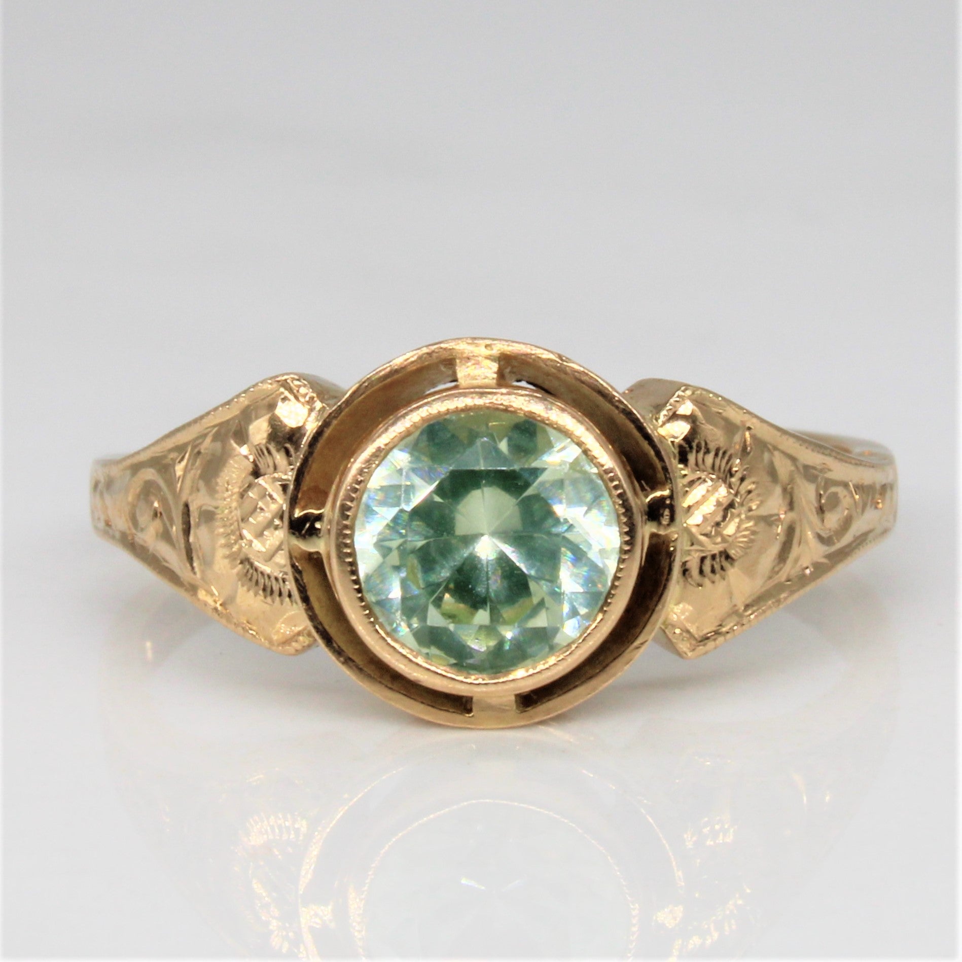 1930s Synthetic Spinel Ring | 1.35ct | SZ 8.25 |
