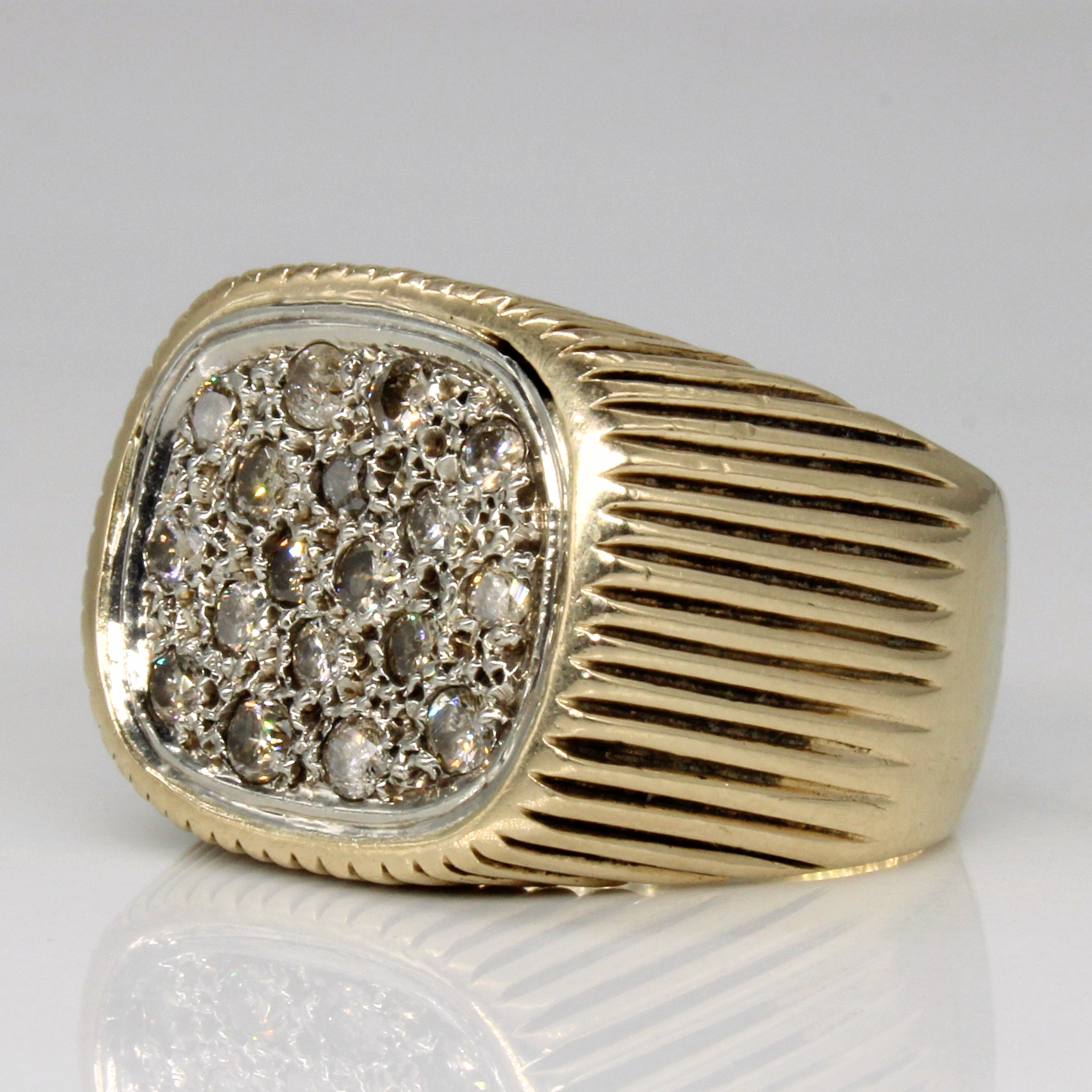 Diamond Cluster Ring | 0.75ctw | SZ 8.5 |