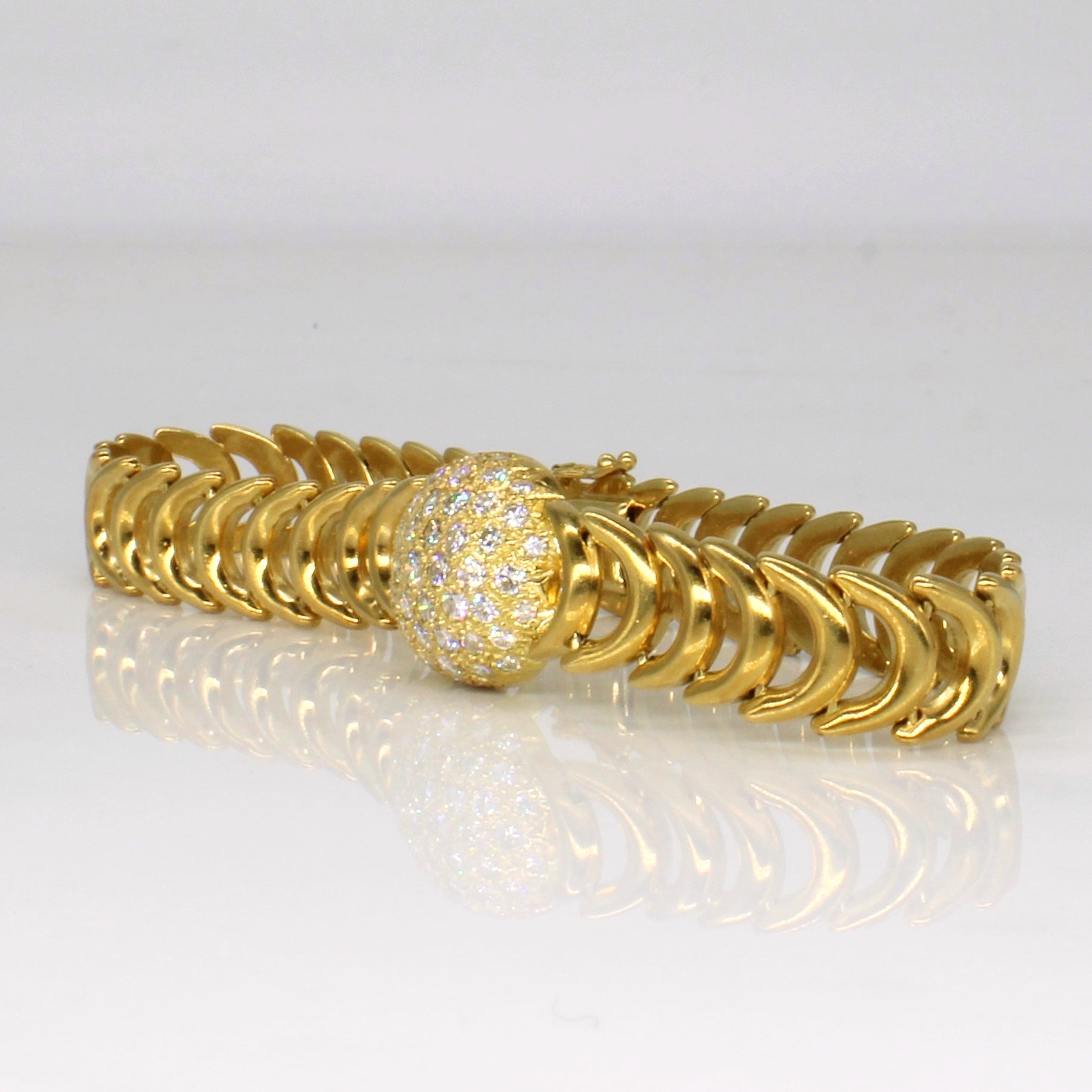 Diamond Dome Bracelet | 1.00ctw | 7" |