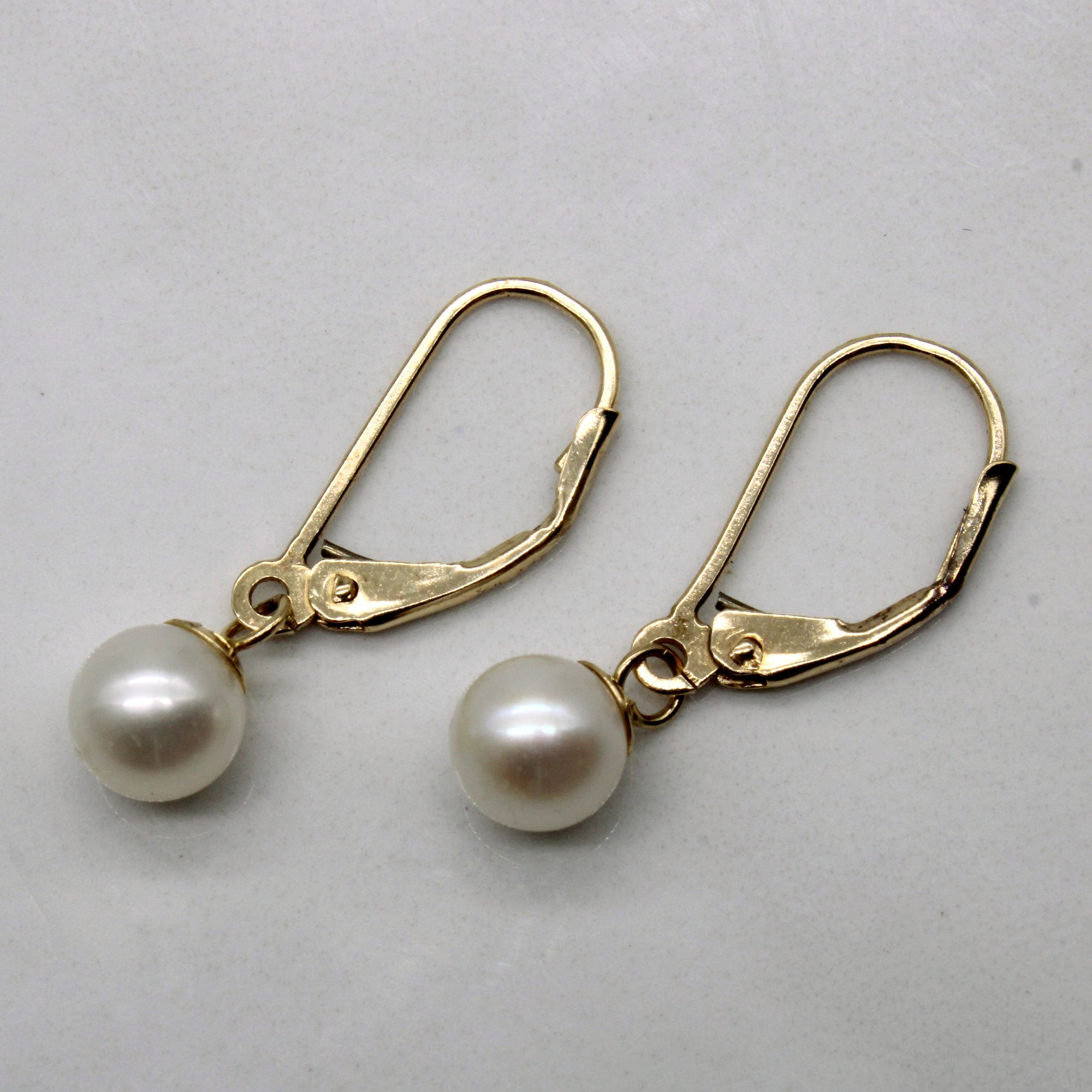 Pearl Drop Earrings |