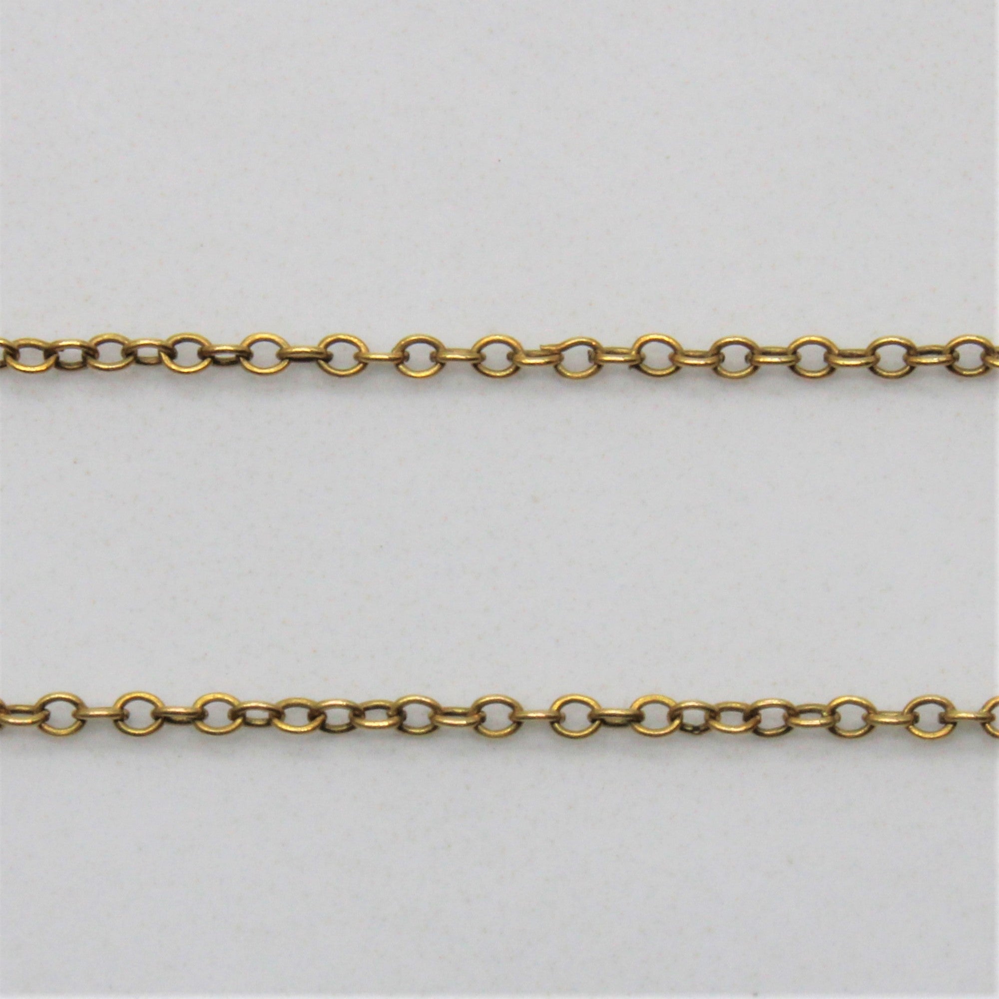 Edwardian Peridot & Seed Pearl Necklace | 0.10ct | 17