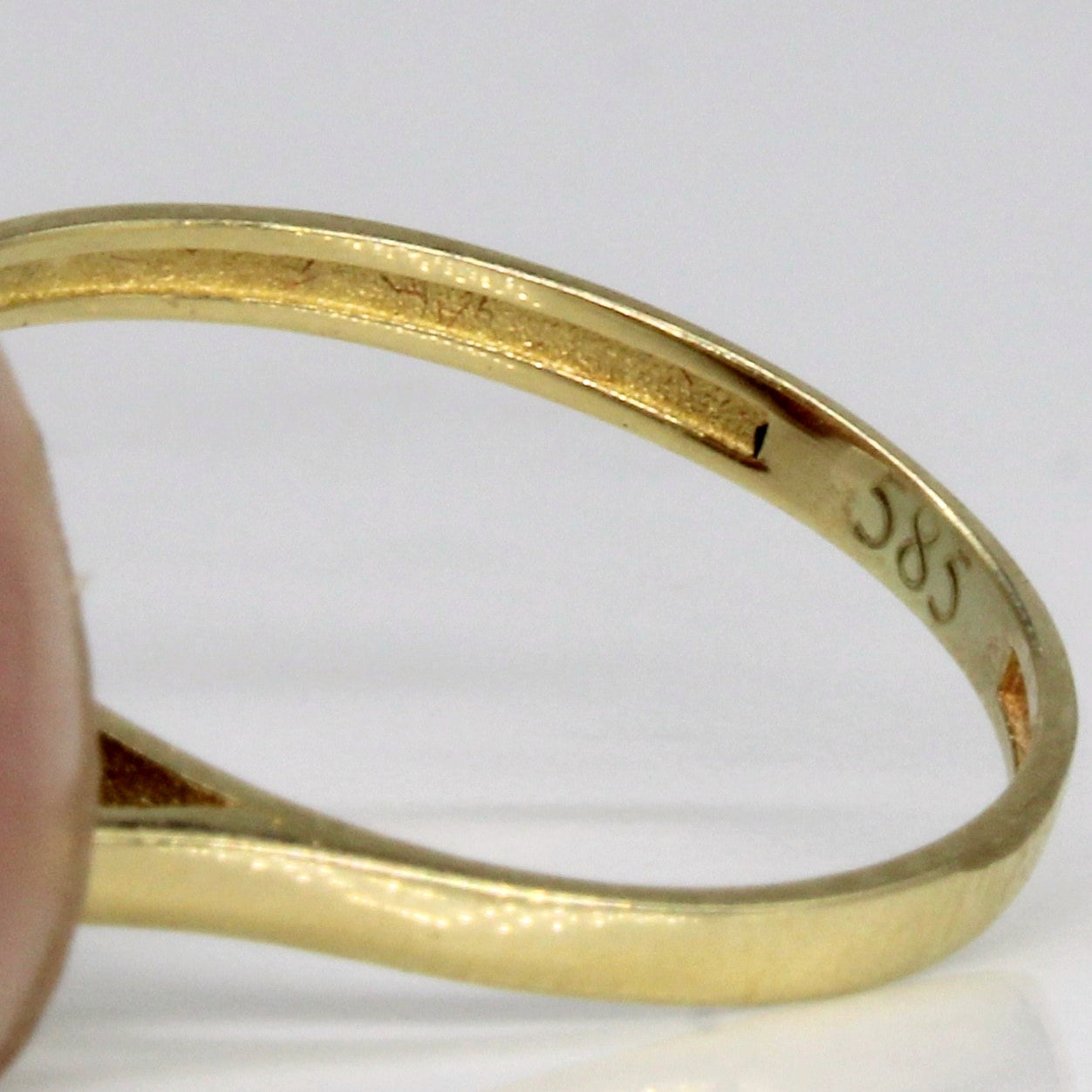 14k Yellow Gold Bead Knot Ring | SZ 9.25 |