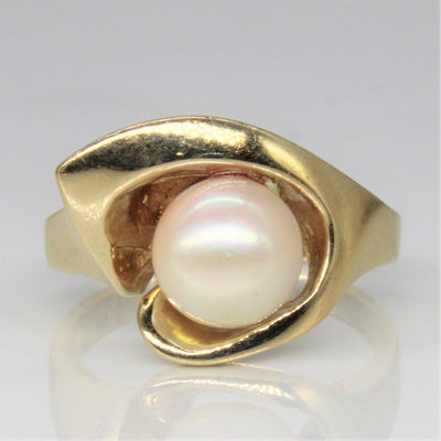 Pearl Cocktail Ring | SZ 6.25 |