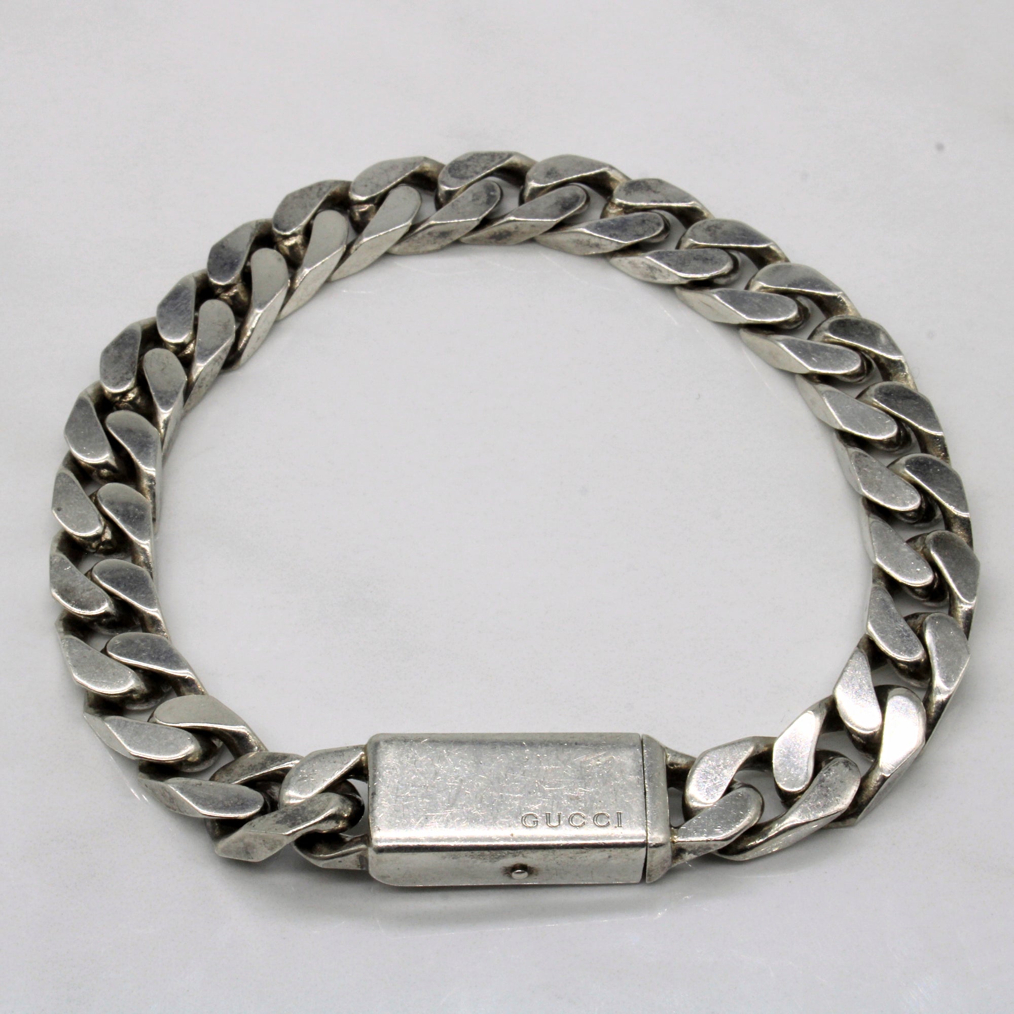 Gucci' Sterling Silver Bracelet | 8