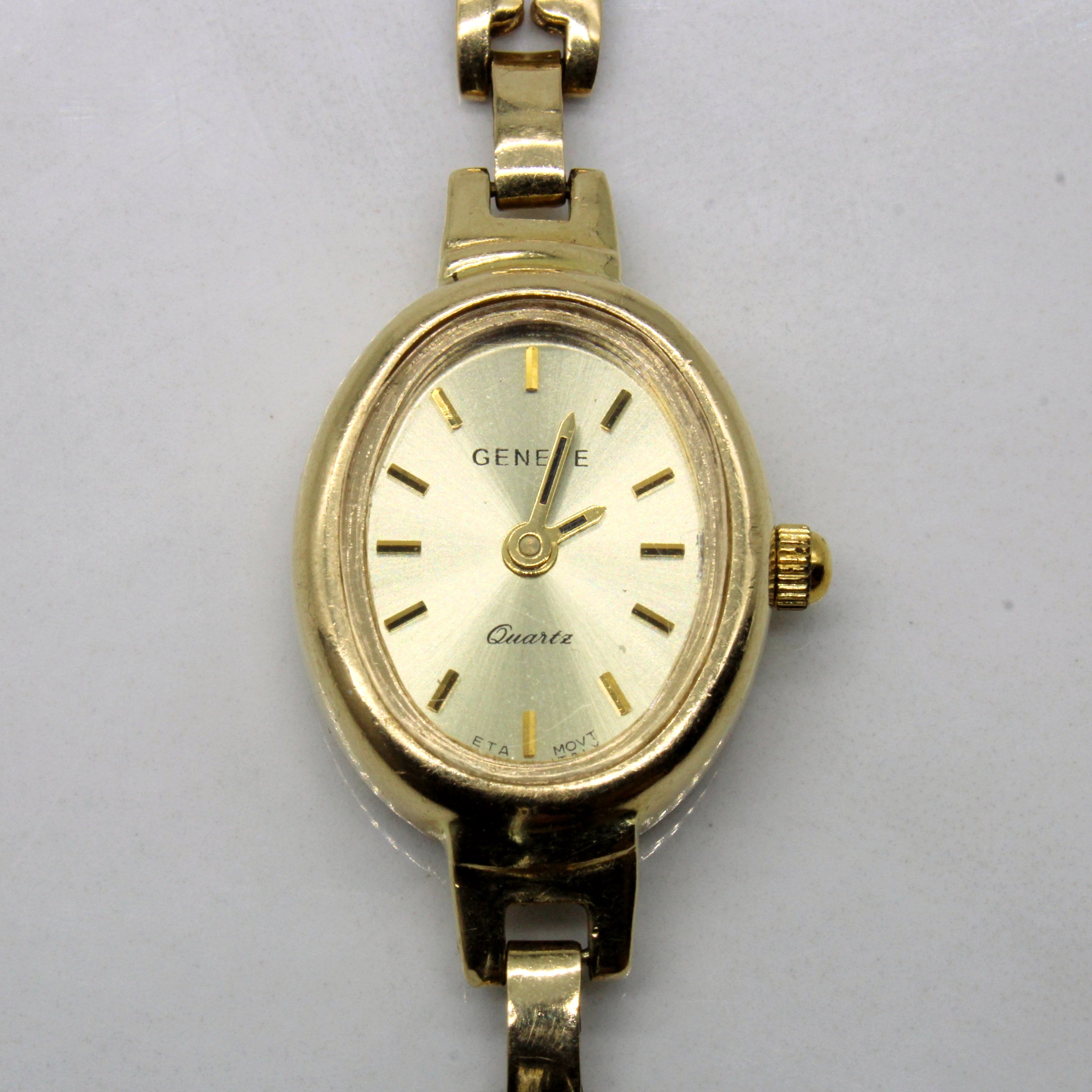 'Geneve' 14k Yellow Gold Watch | 7.5" |