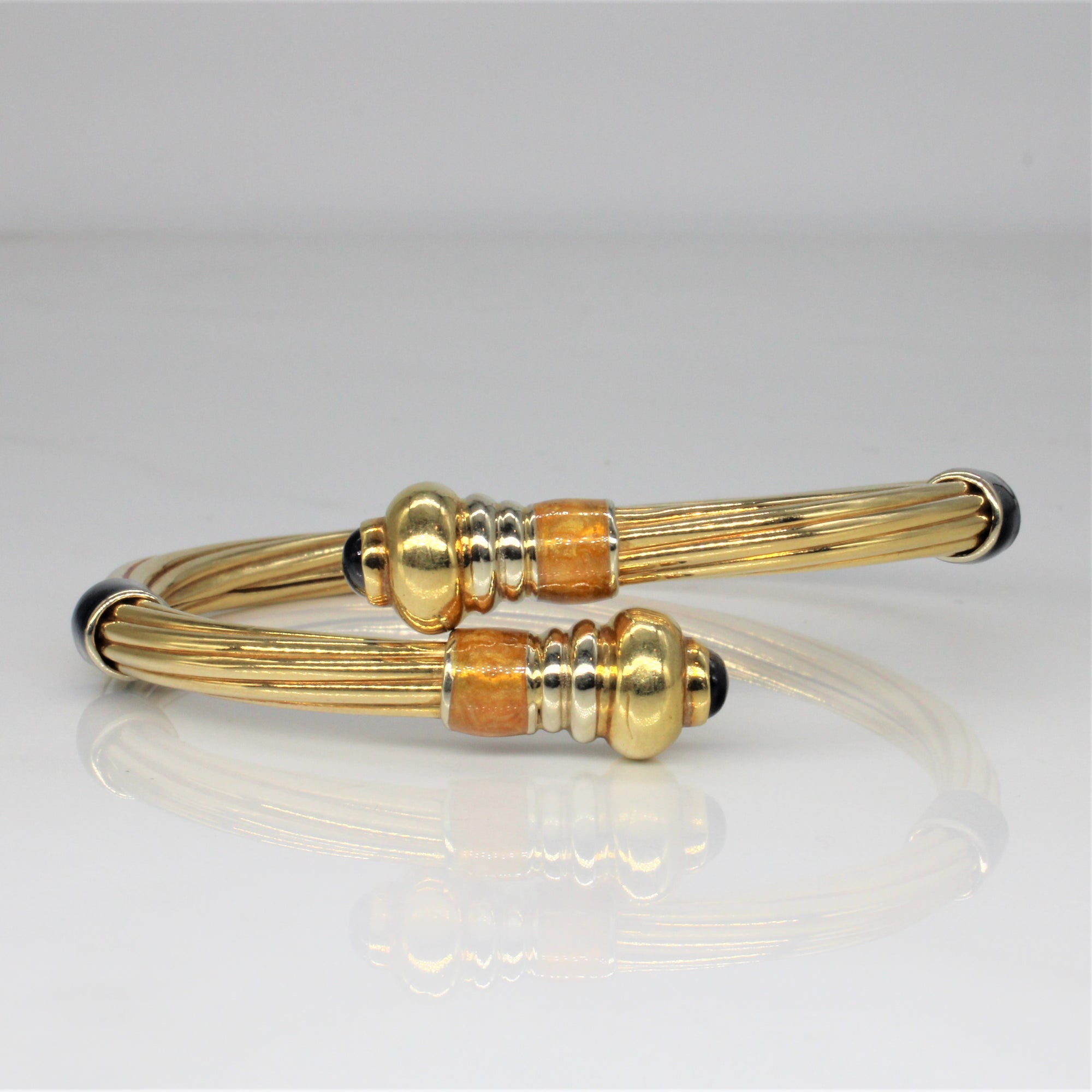 Sapphire Cabochon Twist Bracelet | 0.80ctw | 6