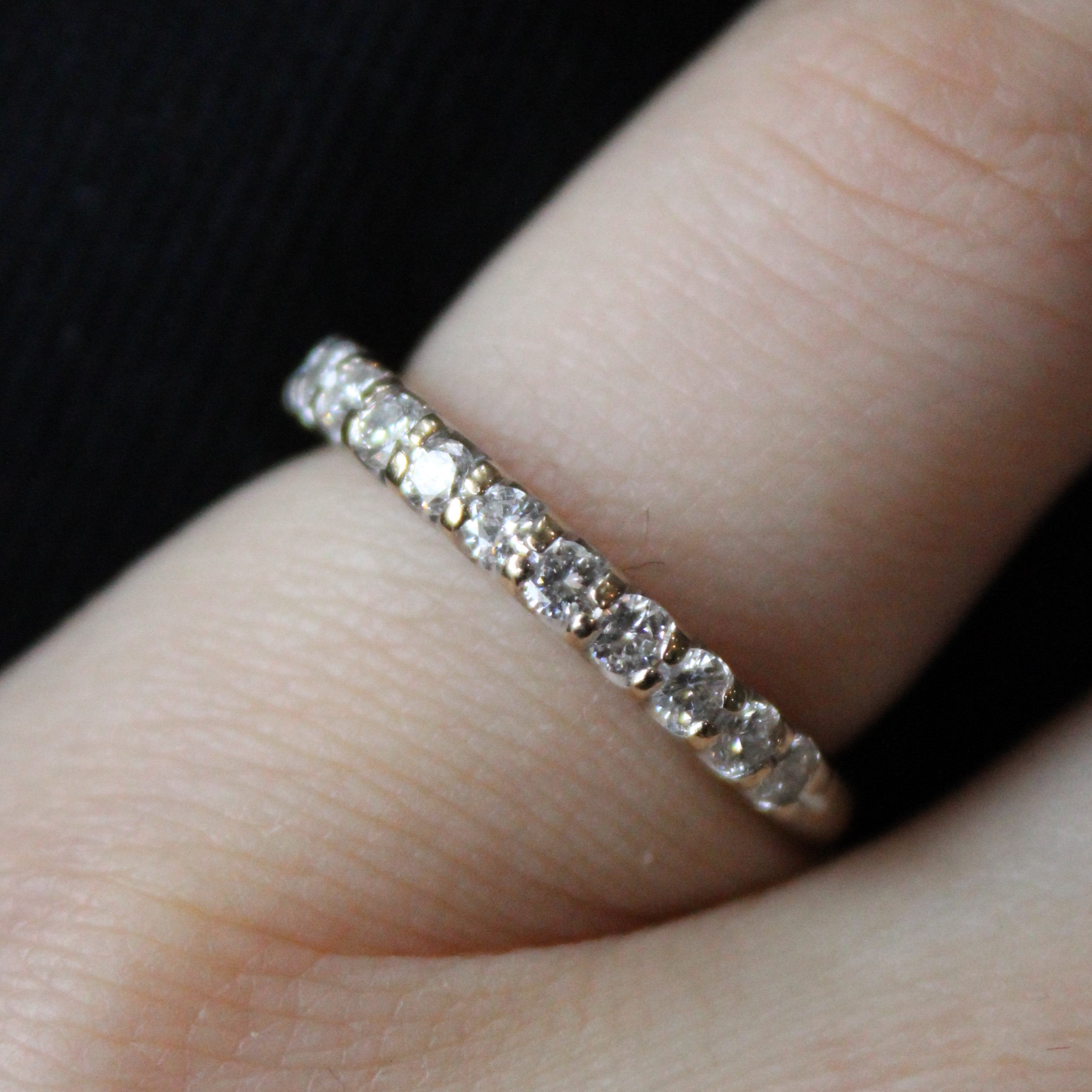 Diamond Half Eternity Ring | 0.50ctw | SZ 6.25 |