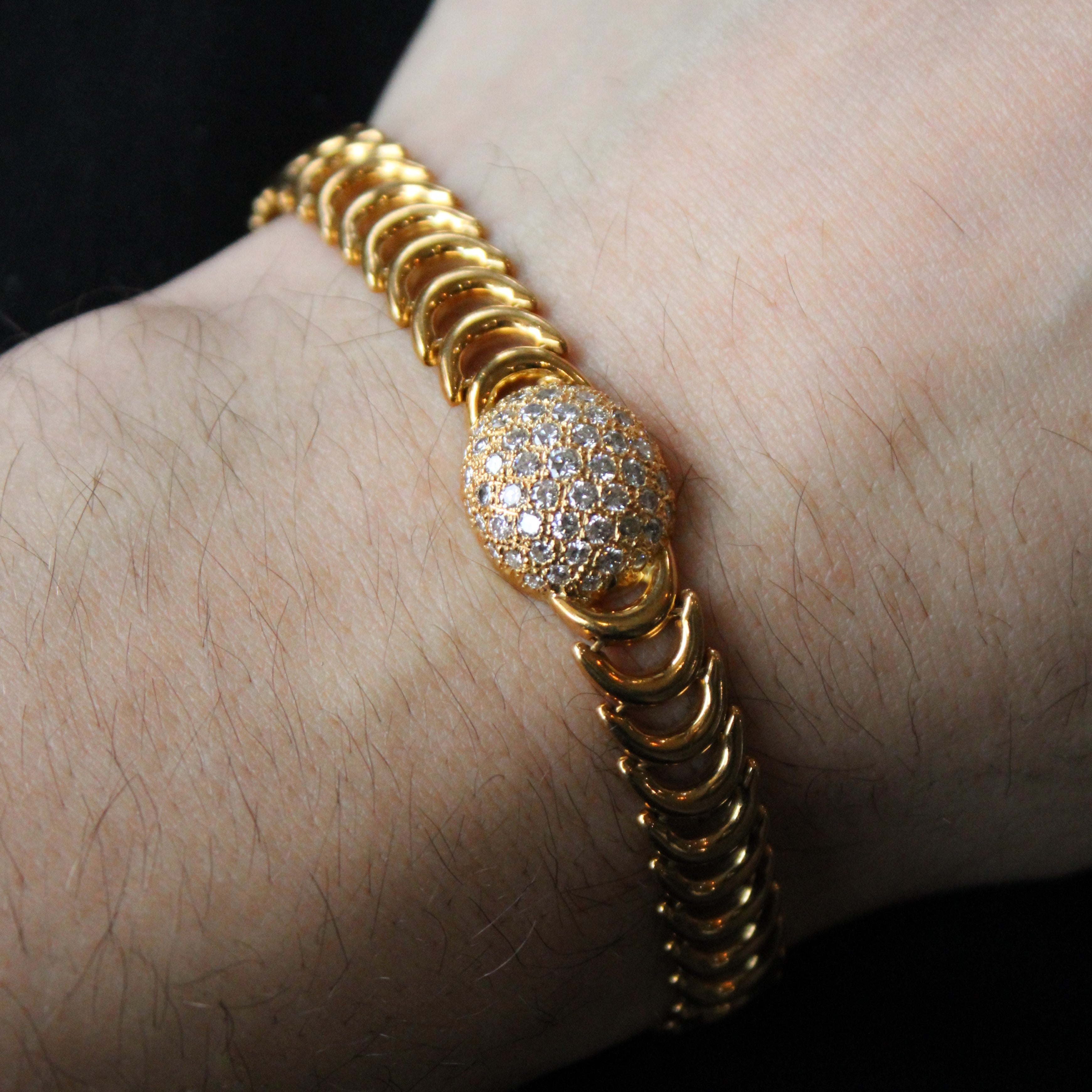 Diamond Dome Bracelet | 1.00ctw | 7" |