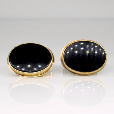 Black Onyx Cufflinks | 8.00ctw |