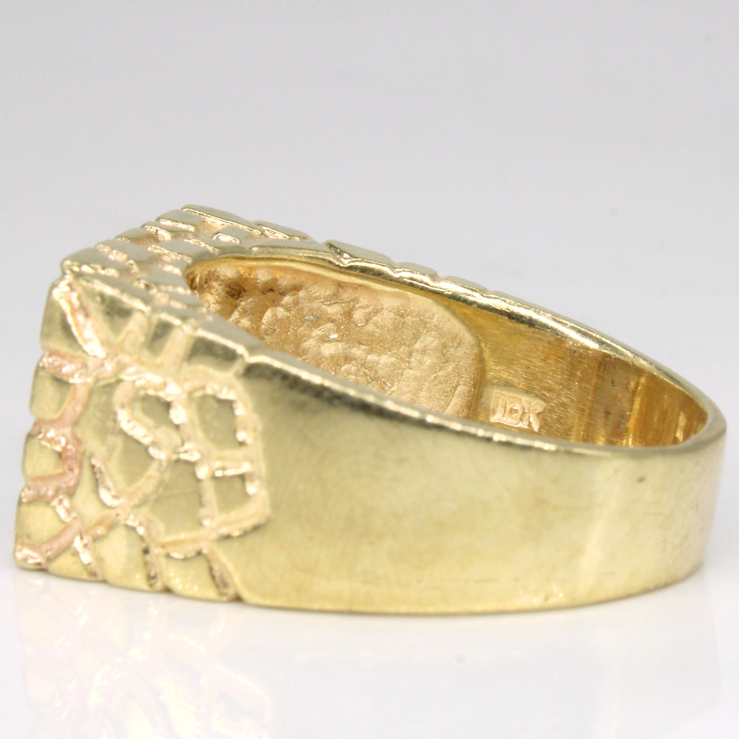 Diamond Nugget Style Ring | 0.16ctw | SZ 10 |