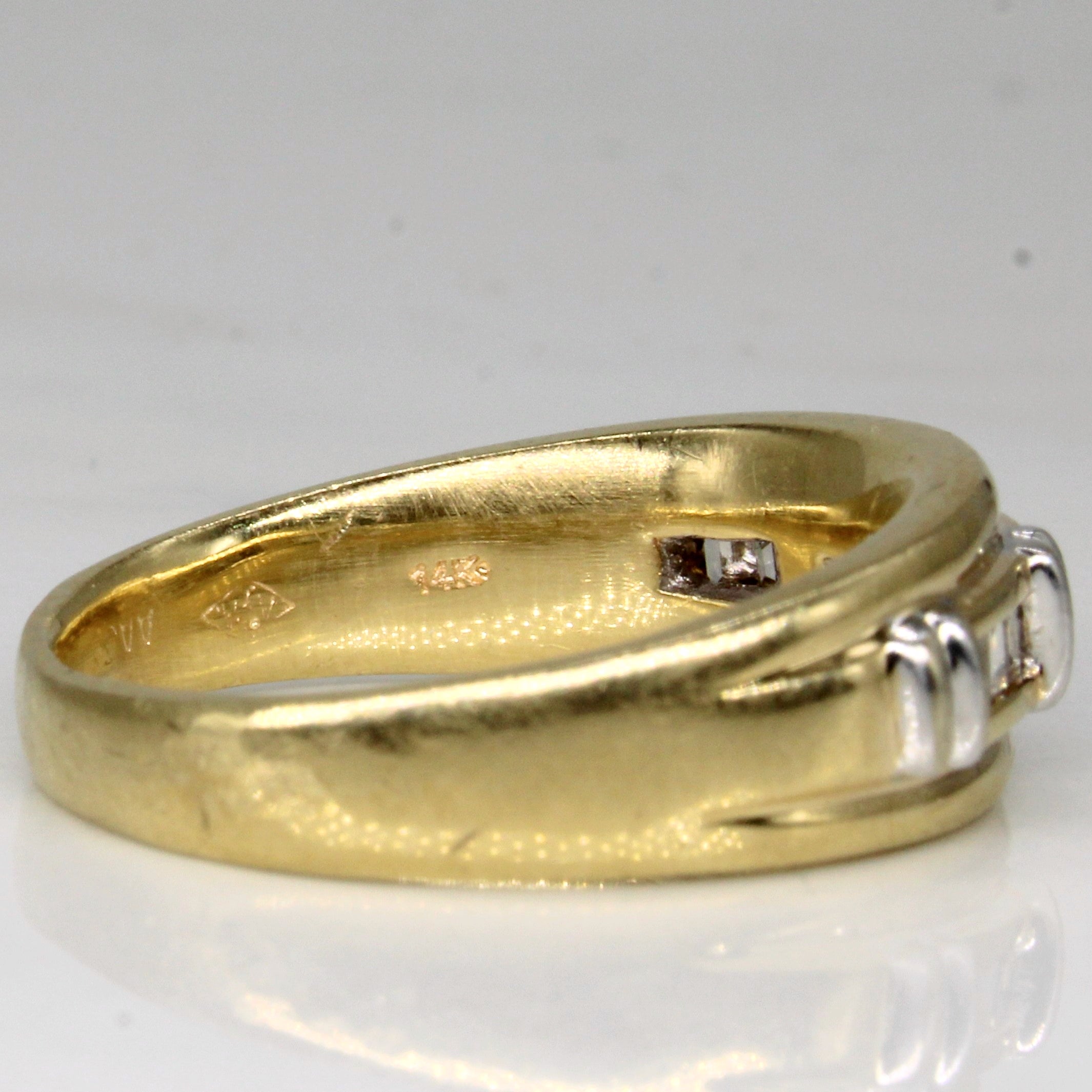 Baguette Cut Diamond Ring | 0.27ctw | SZ 8.5 |