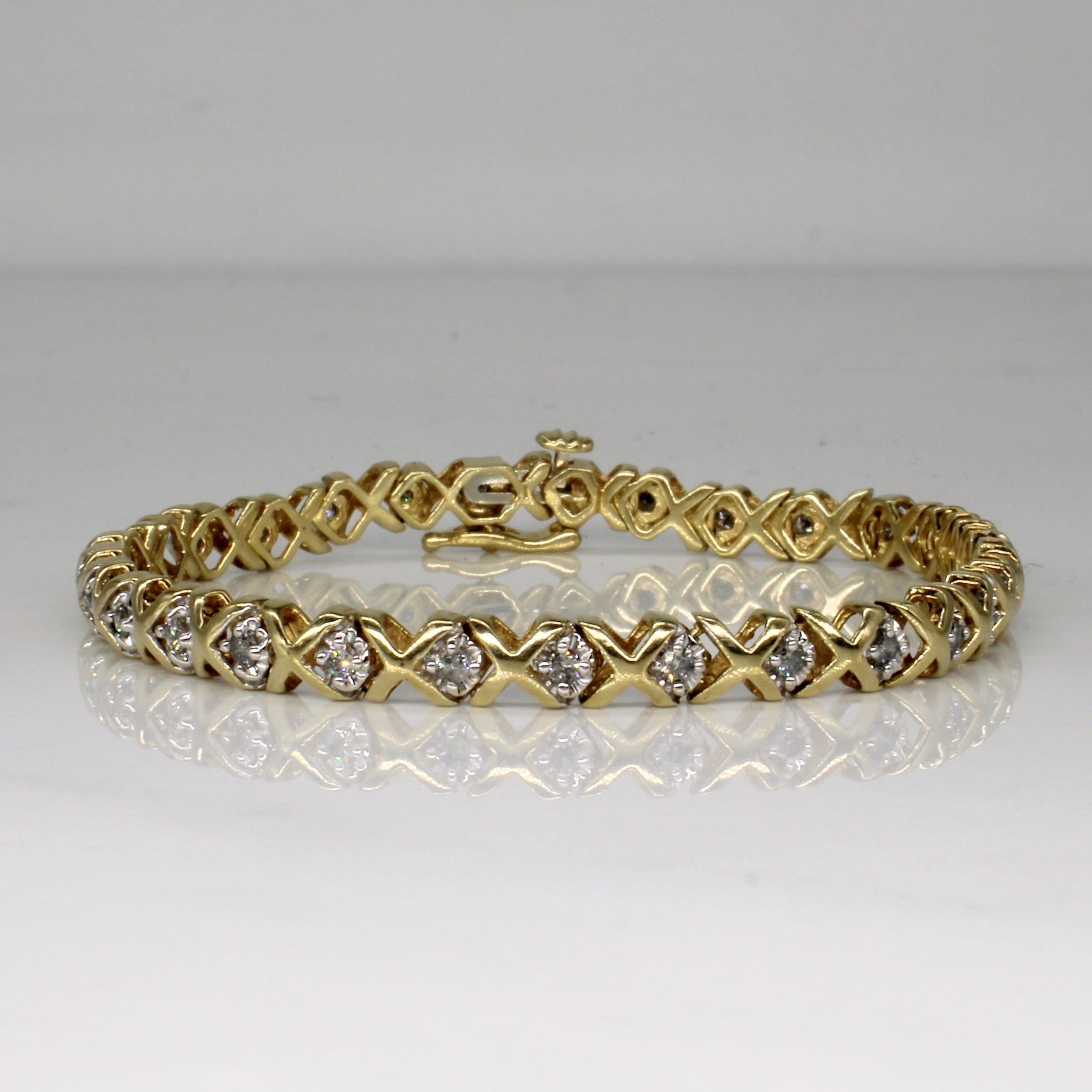 Diamond Tennis Bracelet | 0.75ctw | 7" |