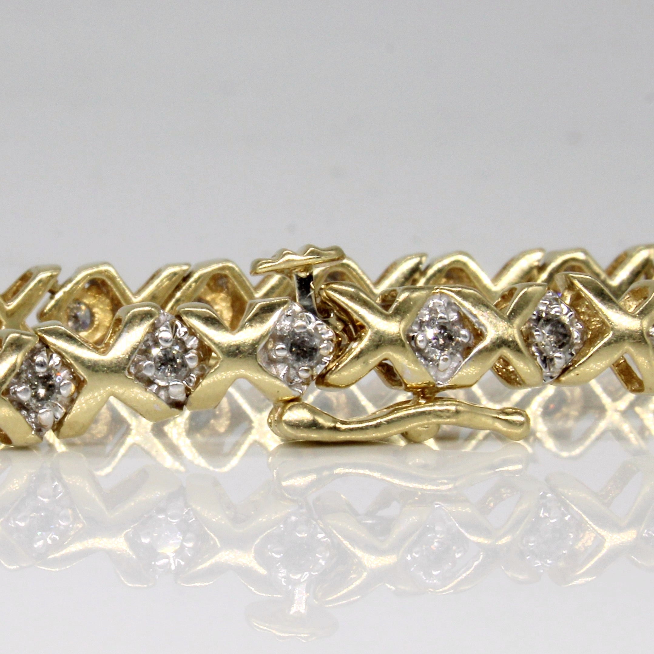 Diamond Tennis Bracelet | 0.75ctw | 7" |