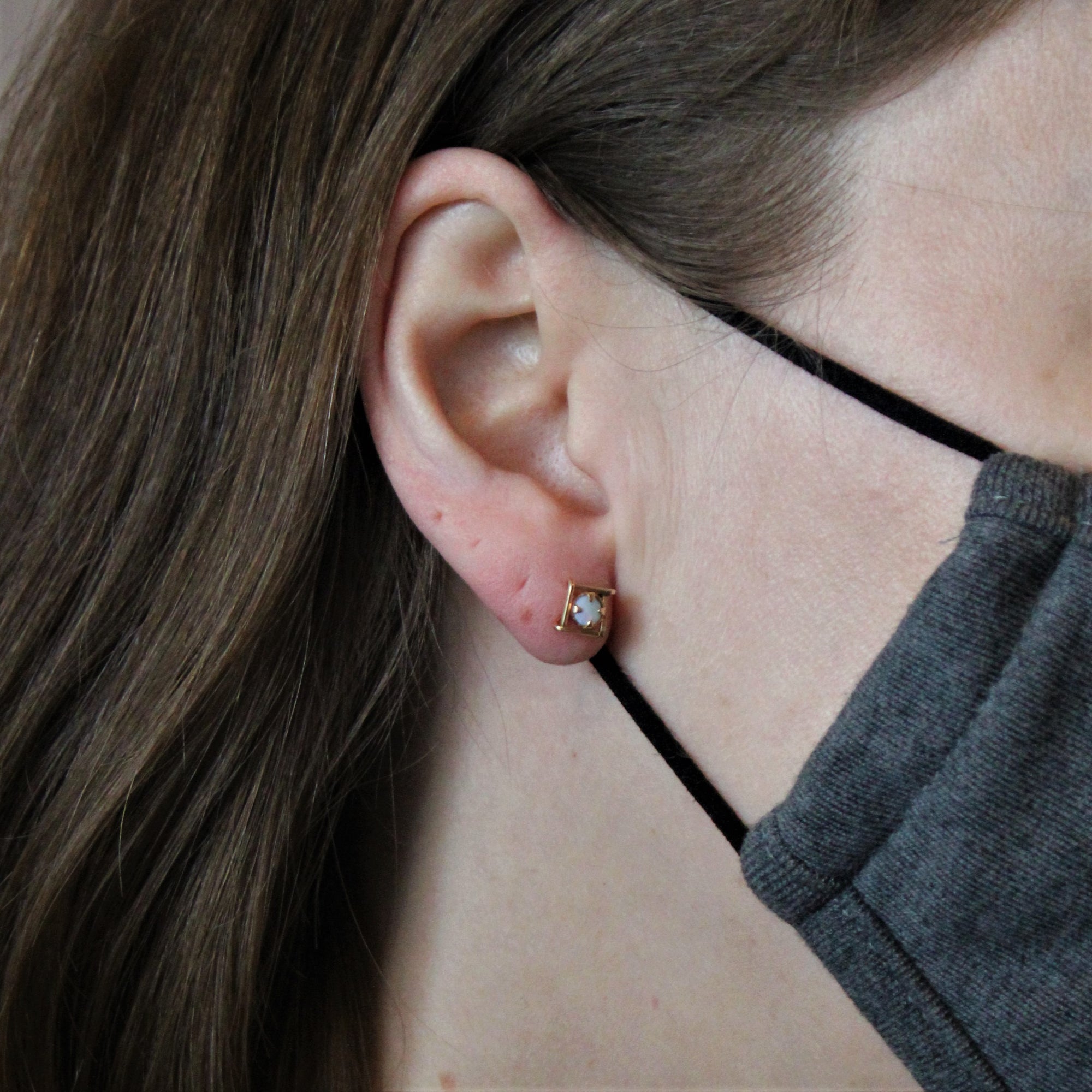 Opal Stud Earrings | 0.30ctw |