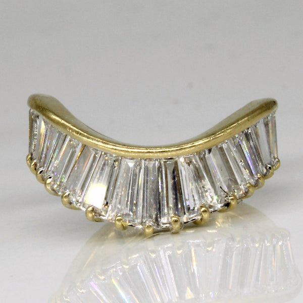 Diamond V Shaped Ring | 1.00ctw | SZ 3.25 |