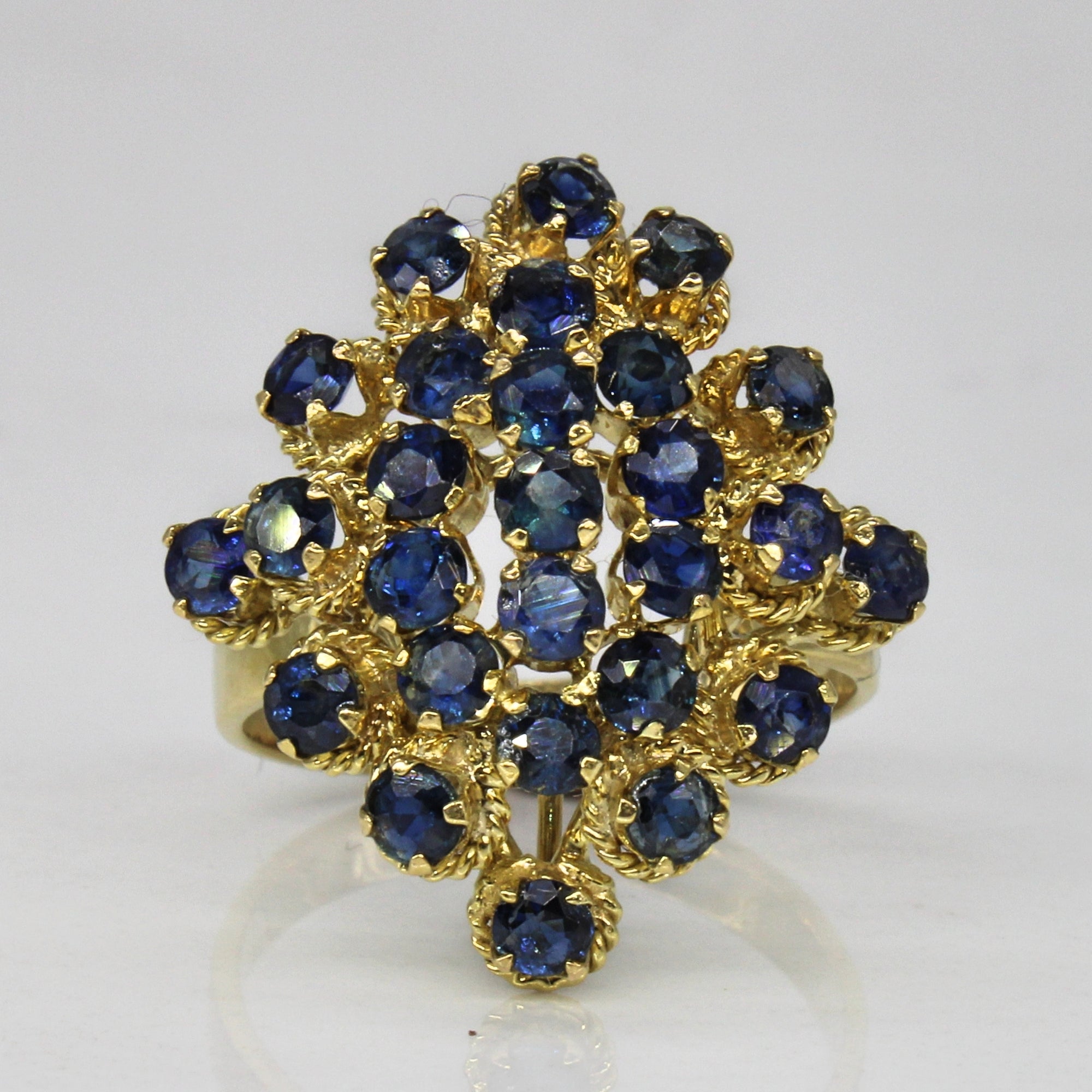 Sapphire Cluster Ring | 2.00ctw | SZ 6 |