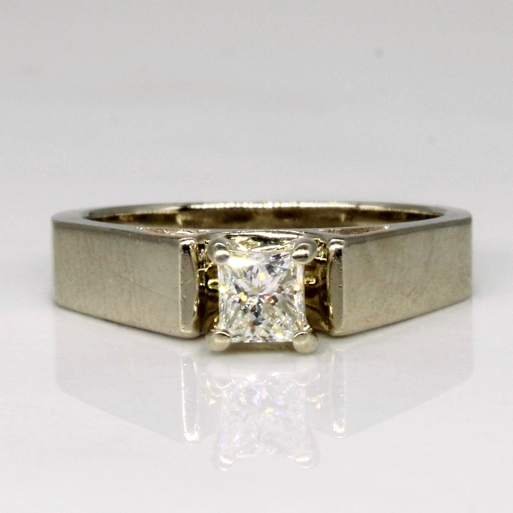 Princess Cut Diamond Engagement Ring | 0.25ct | SZ 4.5 |