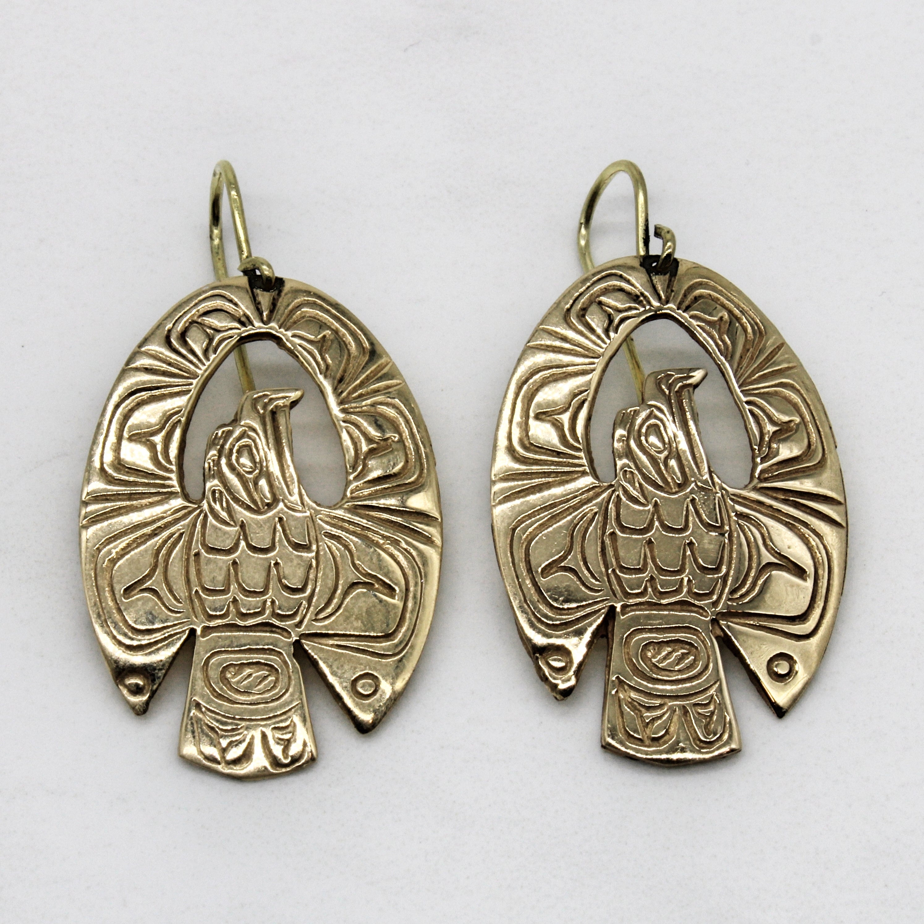 Indigenous Eagle Art Earrings |