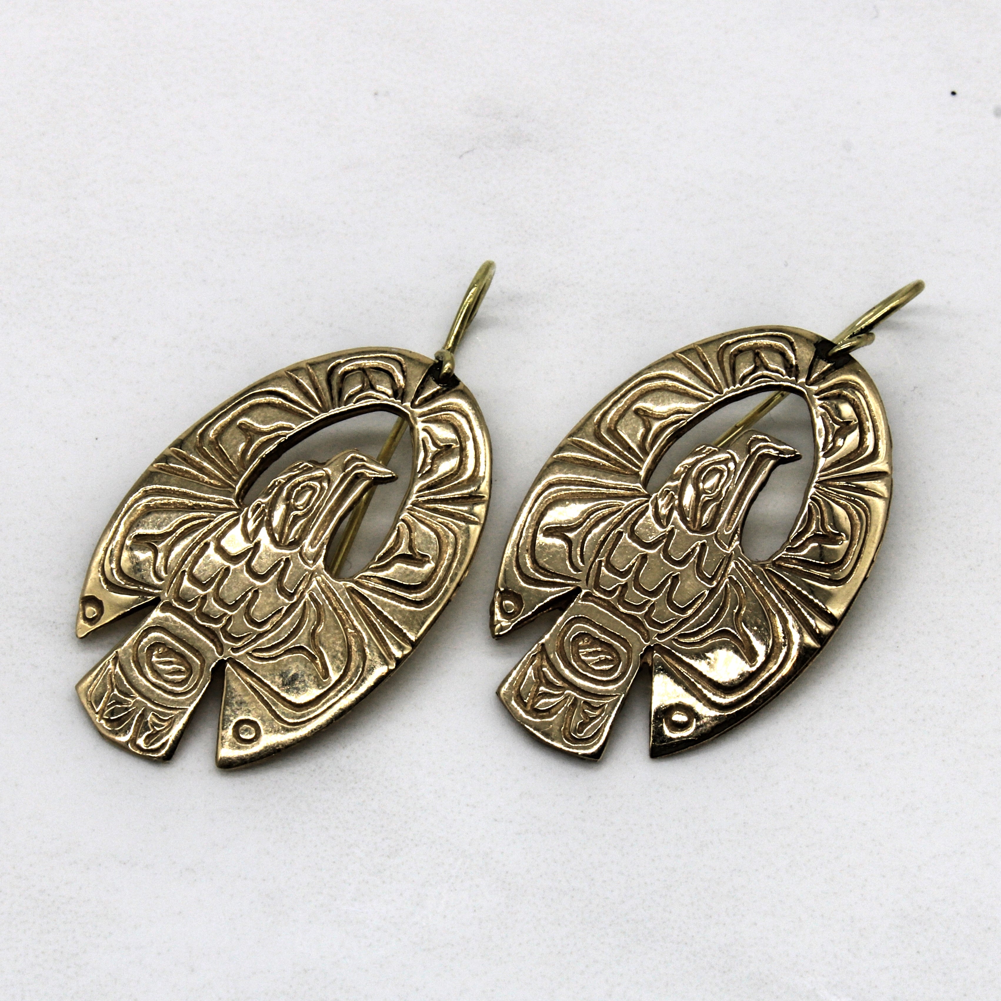 Indigenous Eagle Art Earrings |