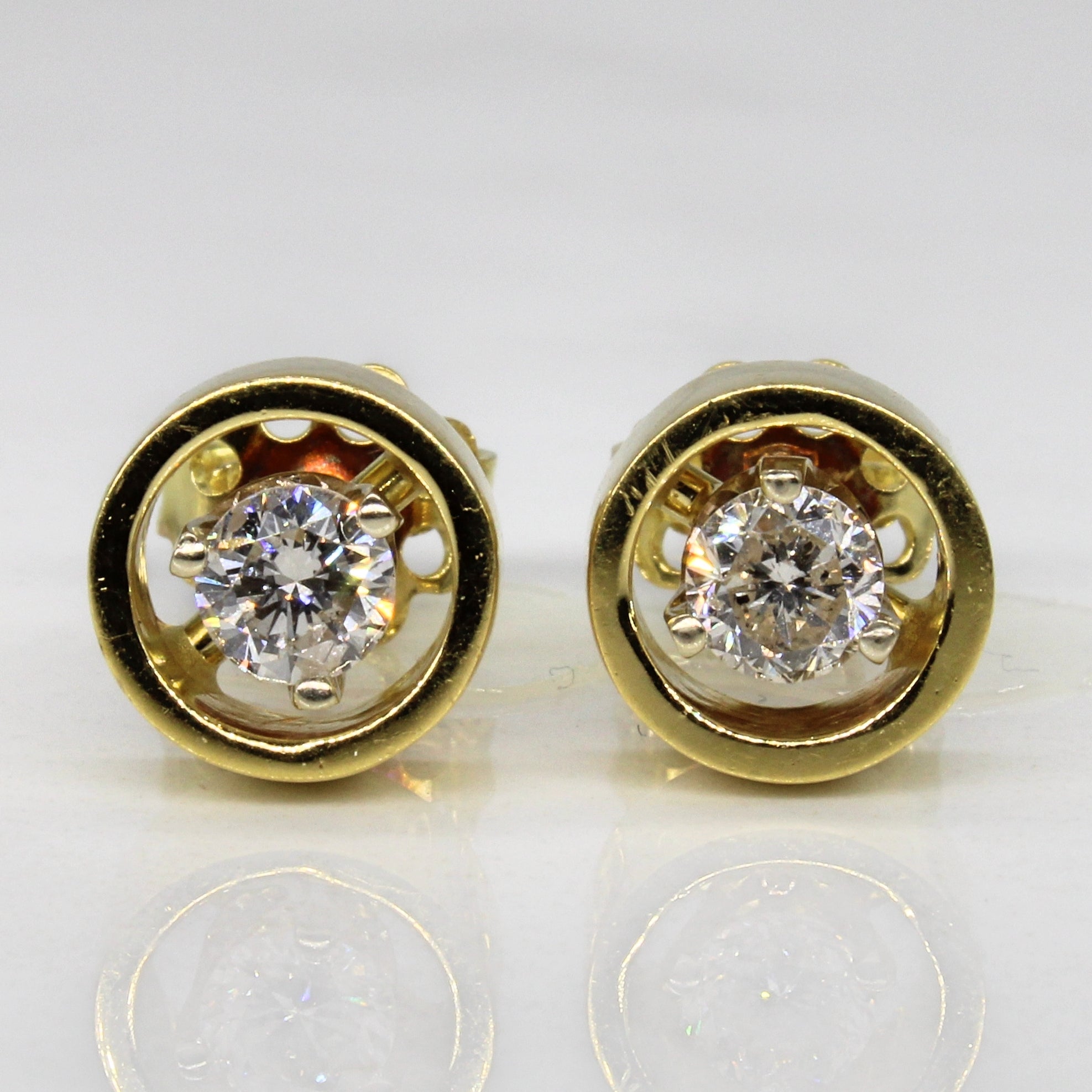 Diamond Stud Earrings | 0.50ctw |