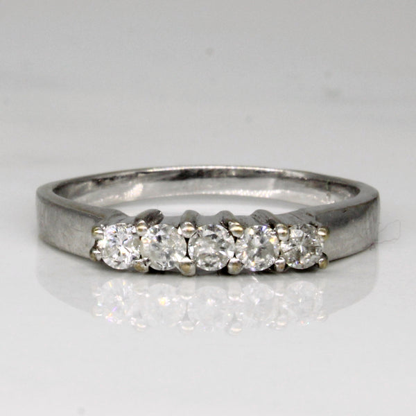 Five Stone Diamond Ring | 0.25ctw | SZ 6.25 |