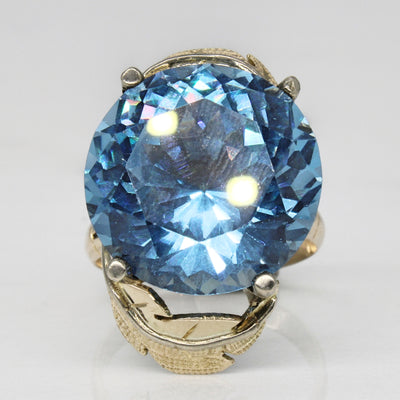 Synthetic Spinel Cocktail Ring | 16.50ct | SZ 6.5 |