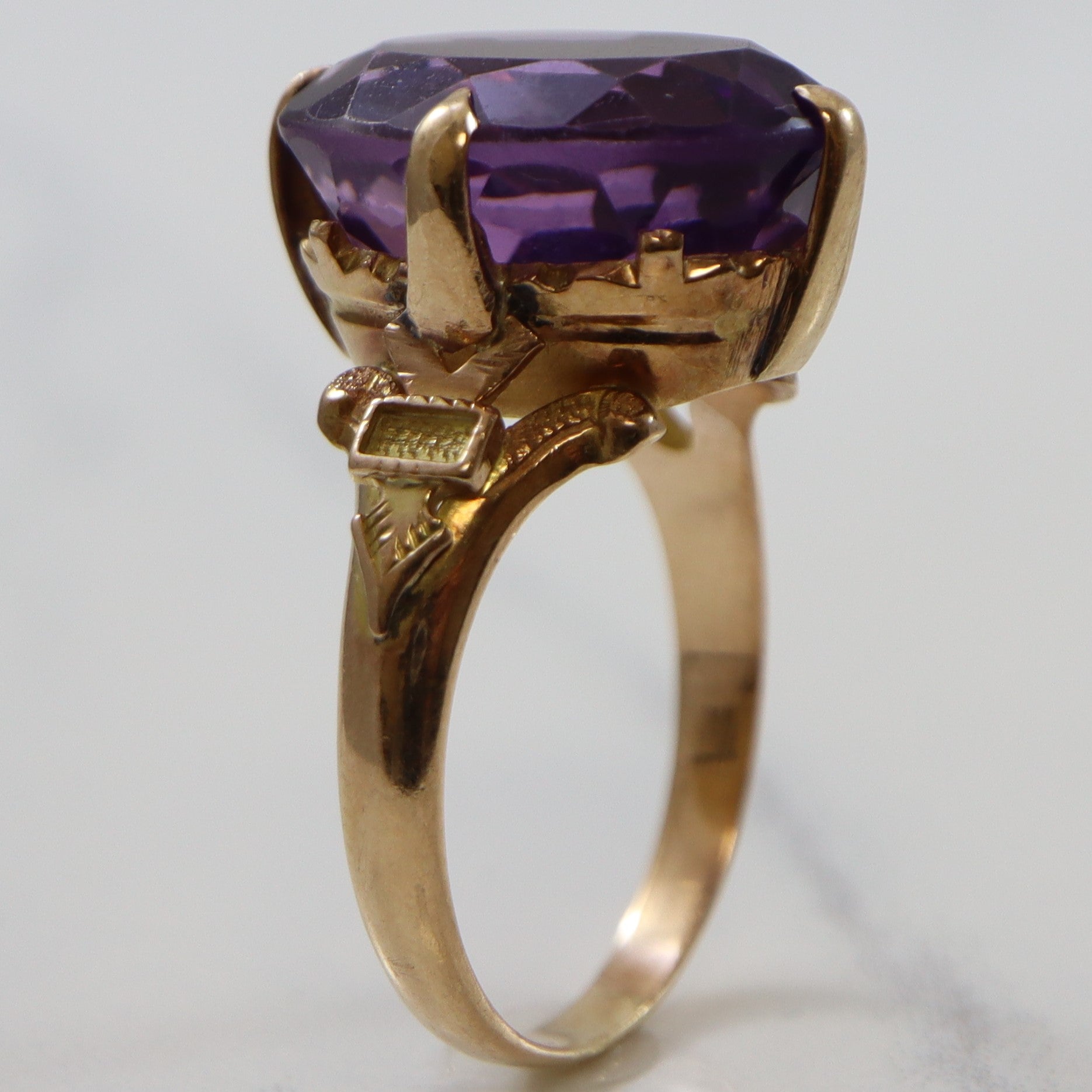 Amethyst Cocktail Ring | 10.00ct | SZ 7.5 |