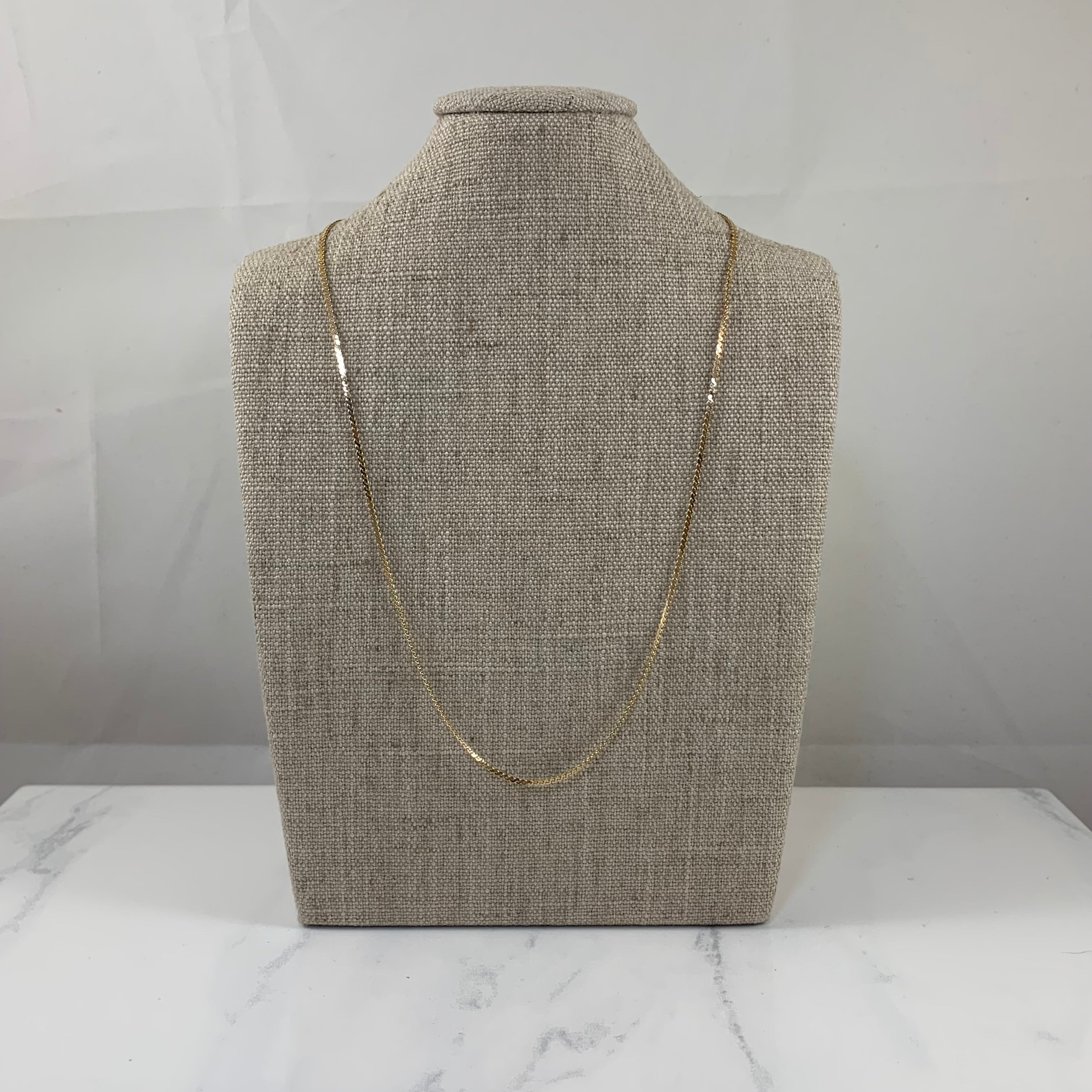 10k Yellow Gold Serpentine Chain | 15.5" |