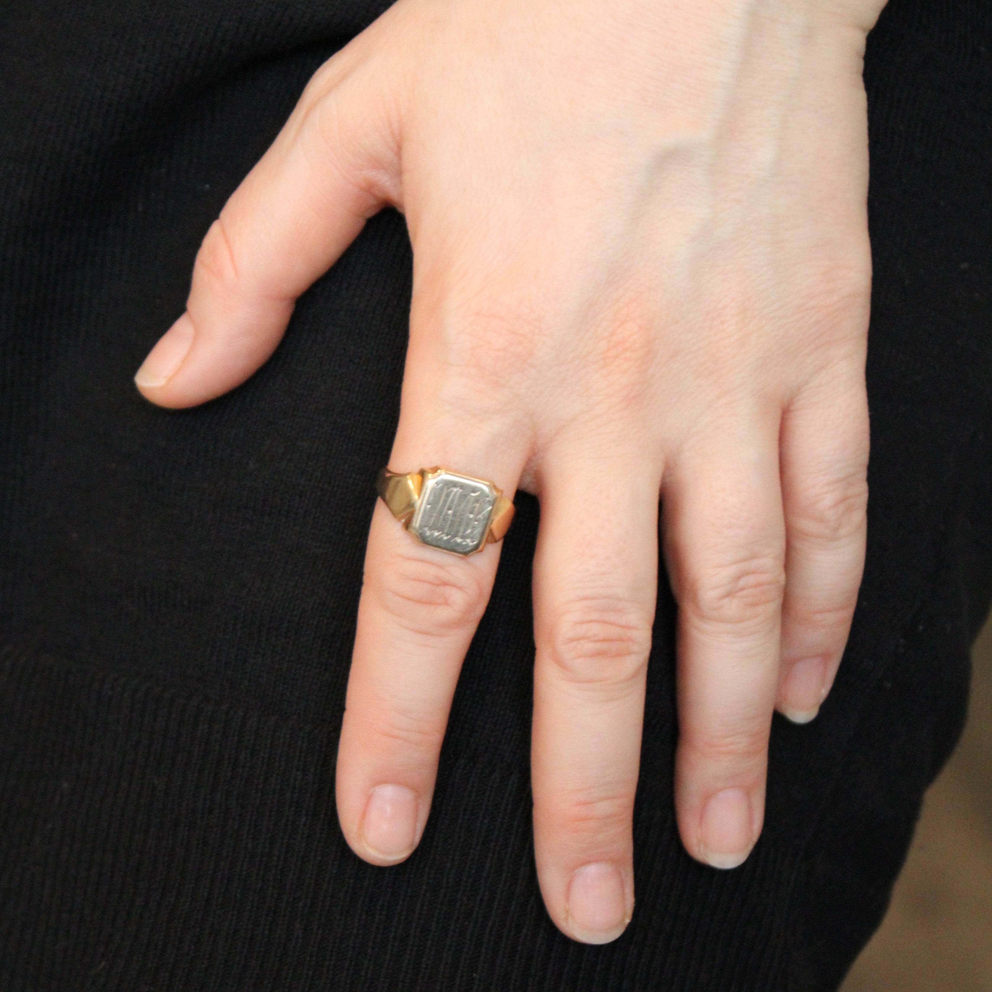 Initial 'W.M.B.' Signet Ring | SZ 12 |