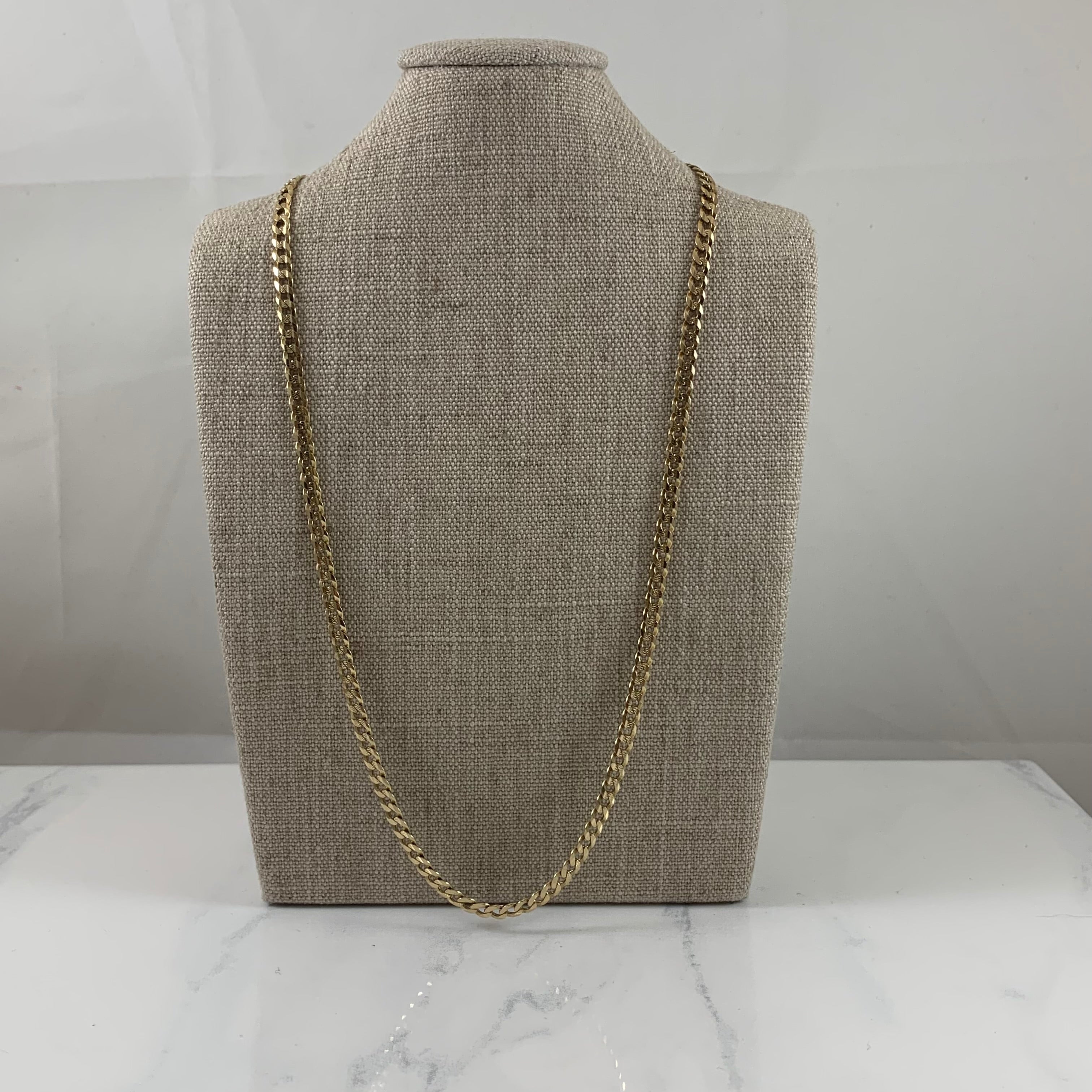 10k Yellow Gold Cuban Link Chain | 18.5" |