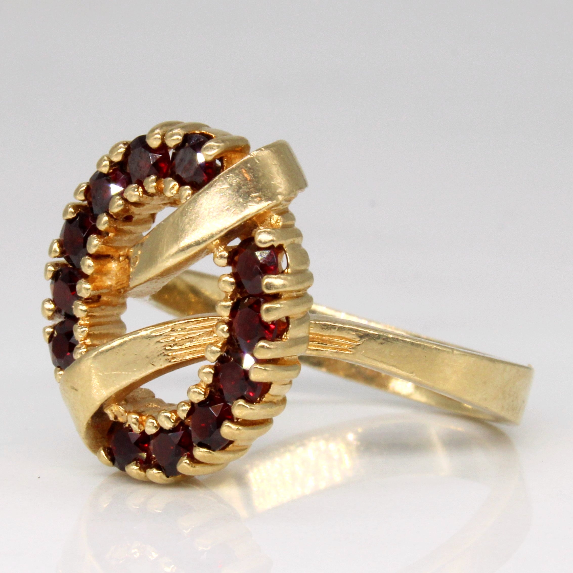 Garnet Wreath Ring | 1.00ctw | SZ 7.25 |