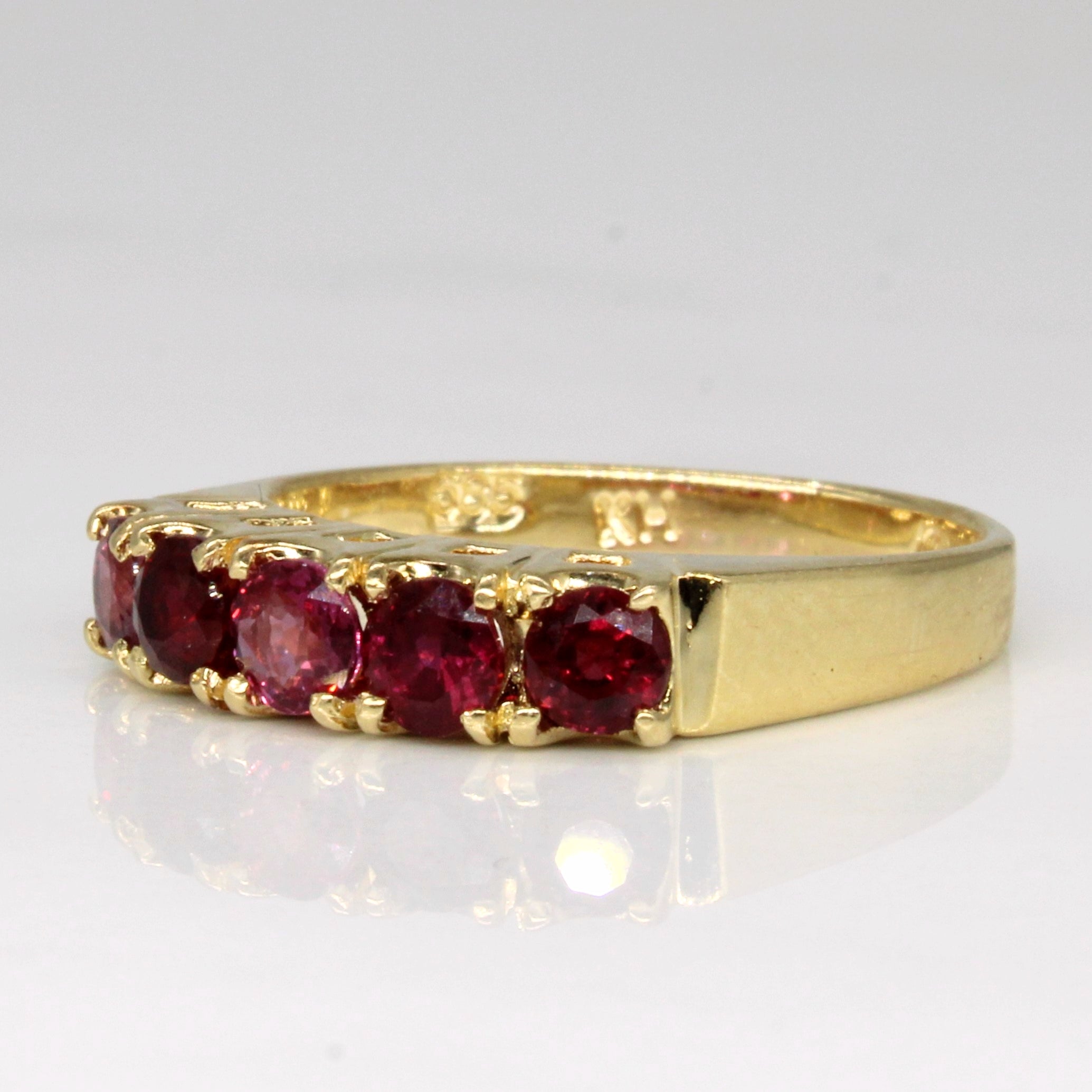 Synthetic Ruby Ring | 0.90ctw | SZ 6.5 |