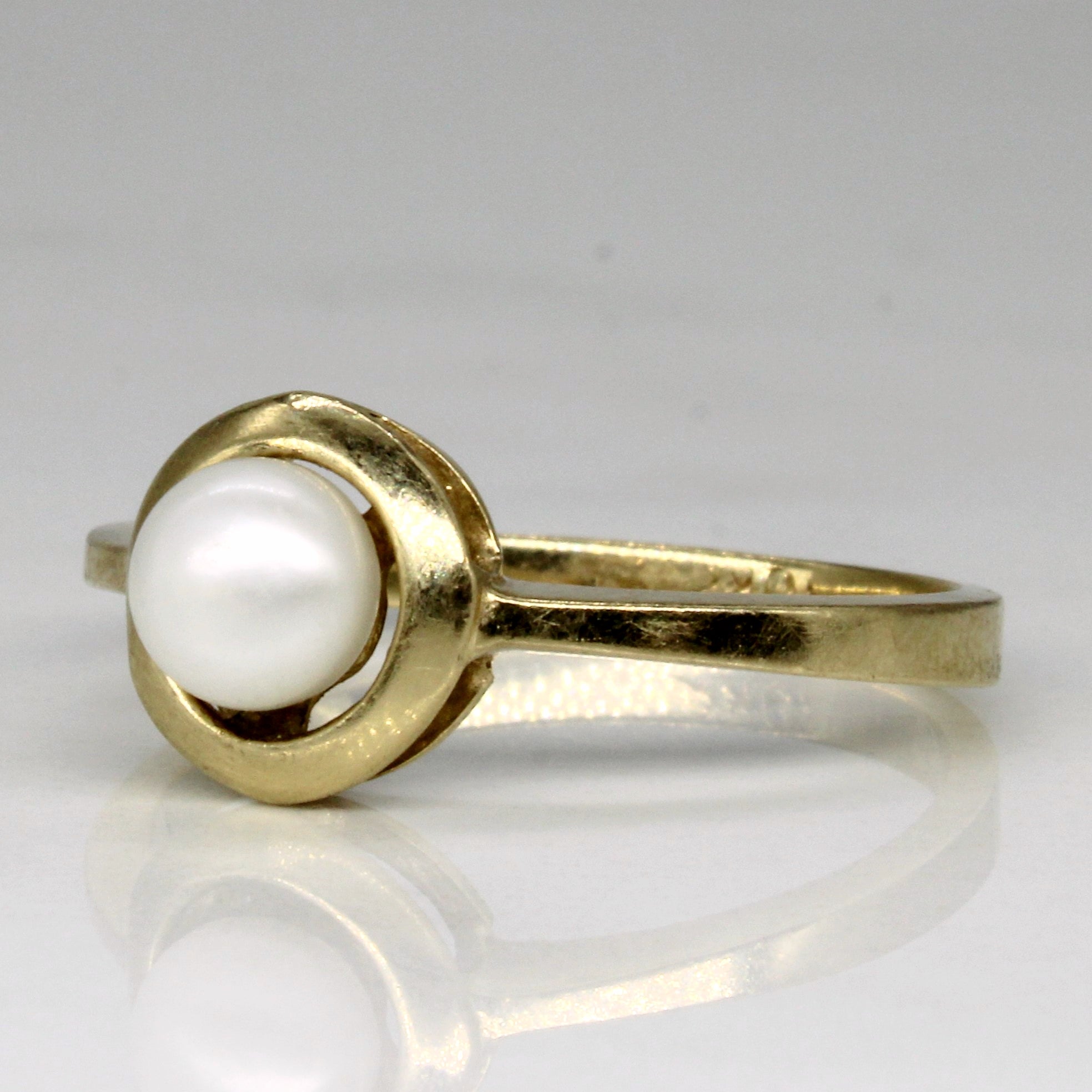 Solitaire Pearl Ring | 5.50mm | SZ 7.5 |