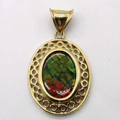 Ammolite Pendant | 2.00ct |