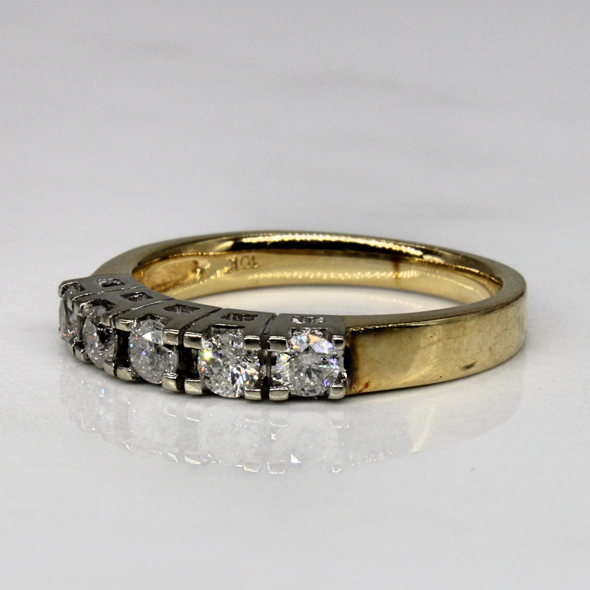 Diamond Five Stone Ring | 0.45ctw | SZ 7.25 |
