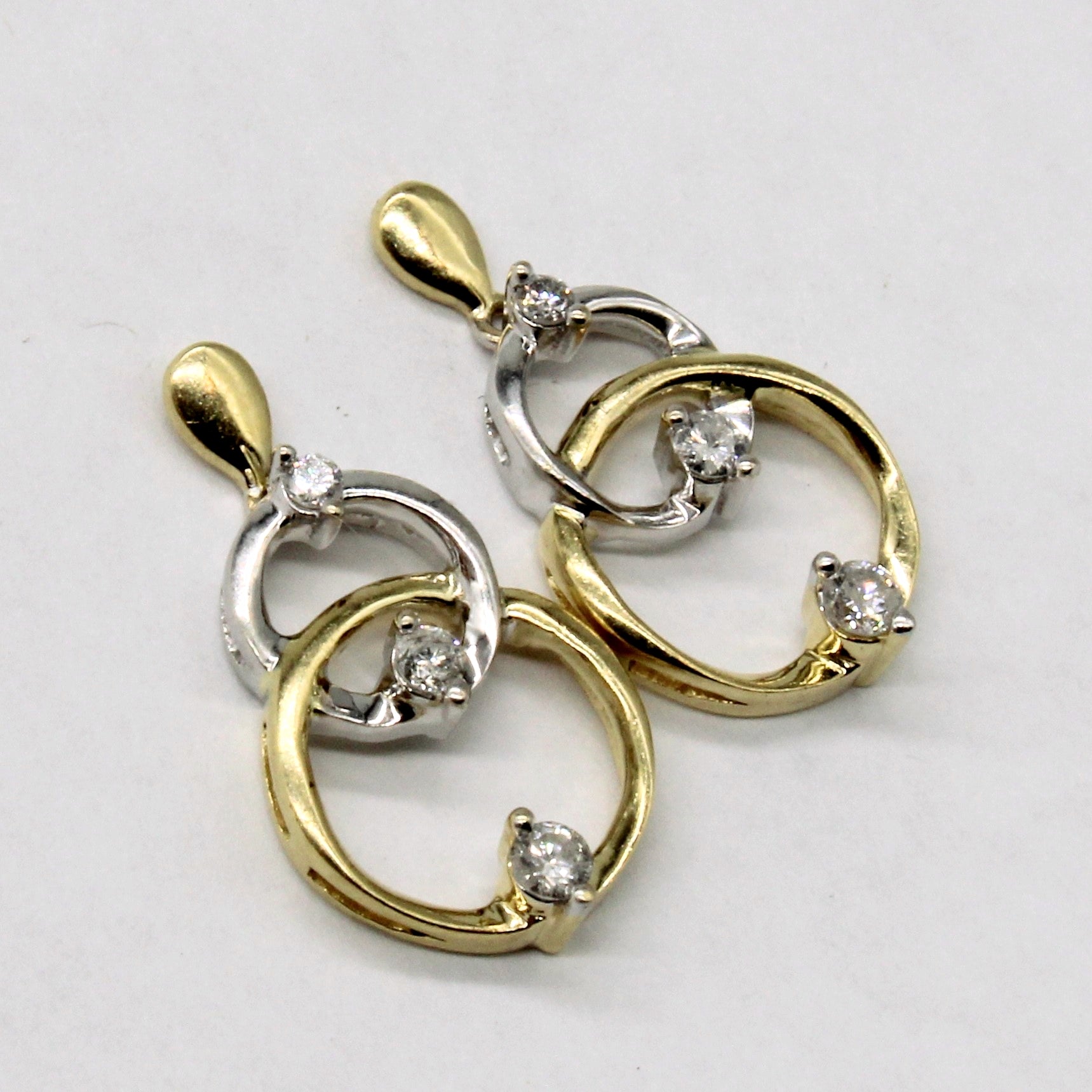 Diamond Drop Earrings | 0.14ctw |