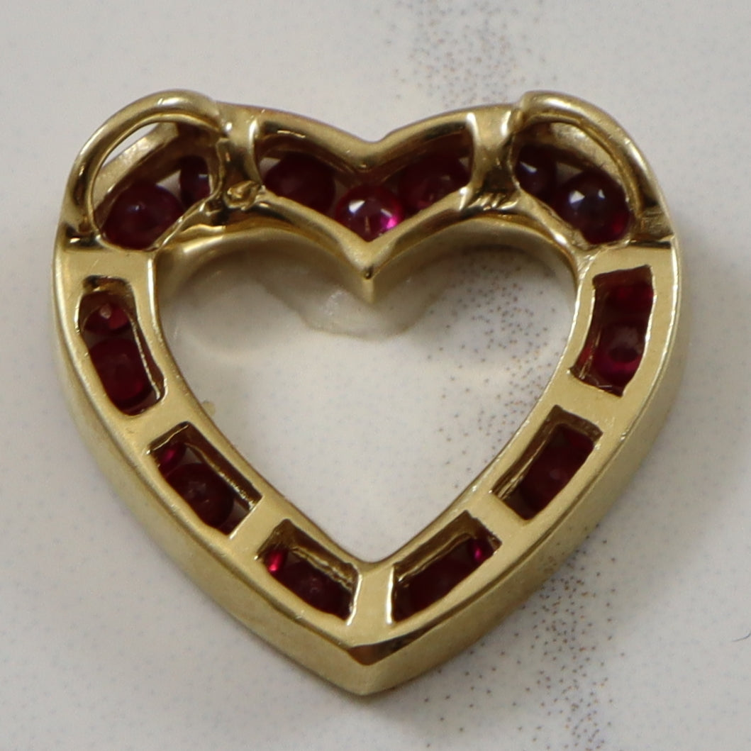 Ruby Heart Pendant | 1.05ctw |