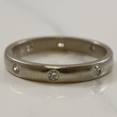 Platinum Set Diamond Eternity Ring | 0.16ctw | SZ 6 |