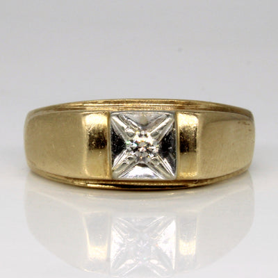 Solitaire Diamond Ring | 0.10ct | SZ 11 |