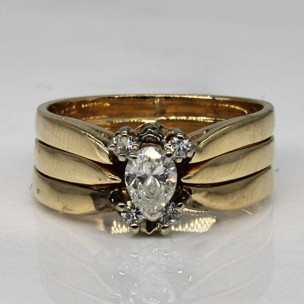 Diamond Engagement Ring | 0.26ctw | SZ 4.5 |