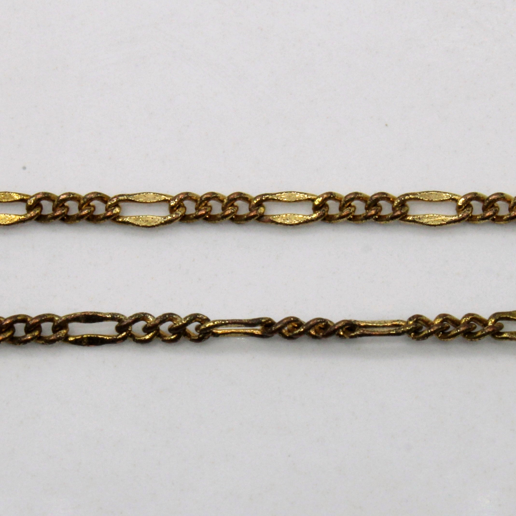 18k Yellow Gold Figaro Chain | 18" |